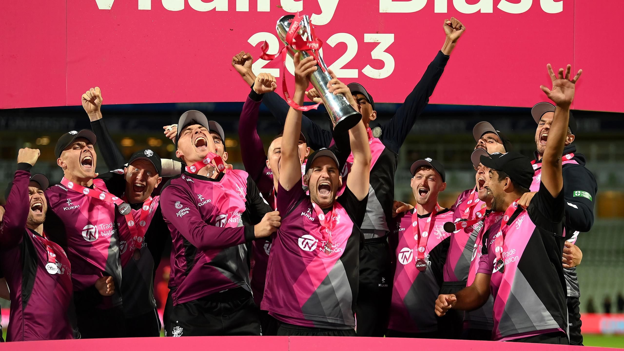 T20 Blast Finals Day: Somerset crowned champions after edging Essex in 
