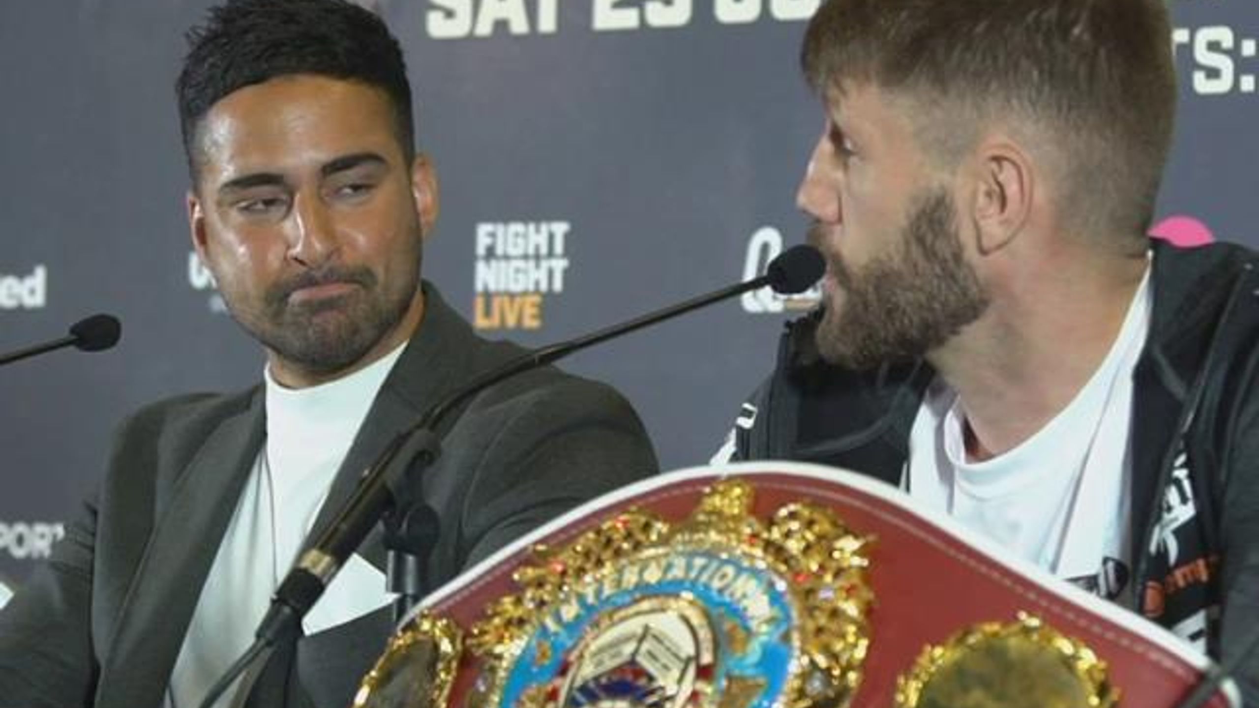 ‘He talks a lot’ - Jason Cunningham unfazed by threat of Liam Davies ...