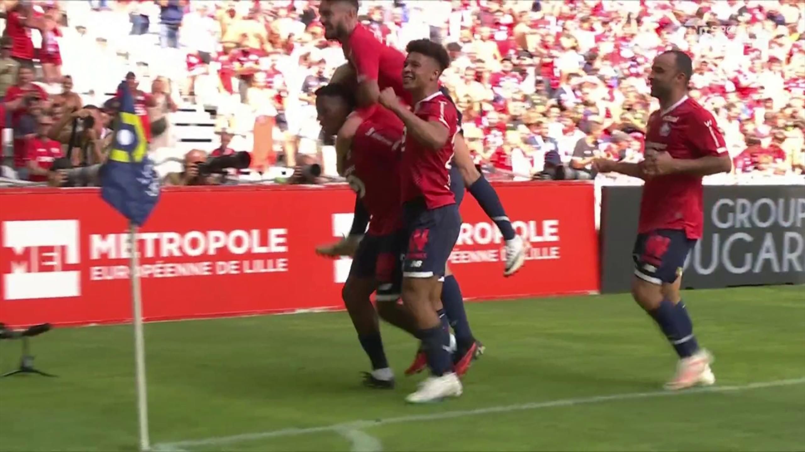 'They've got the goal now' - Jonathan David pounces to give Lille 