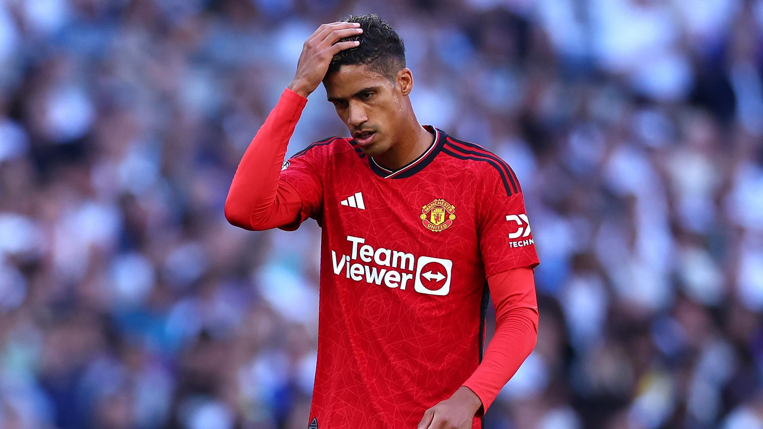 Raphael Varane ruled out for weeks with injury ahead of Manchester