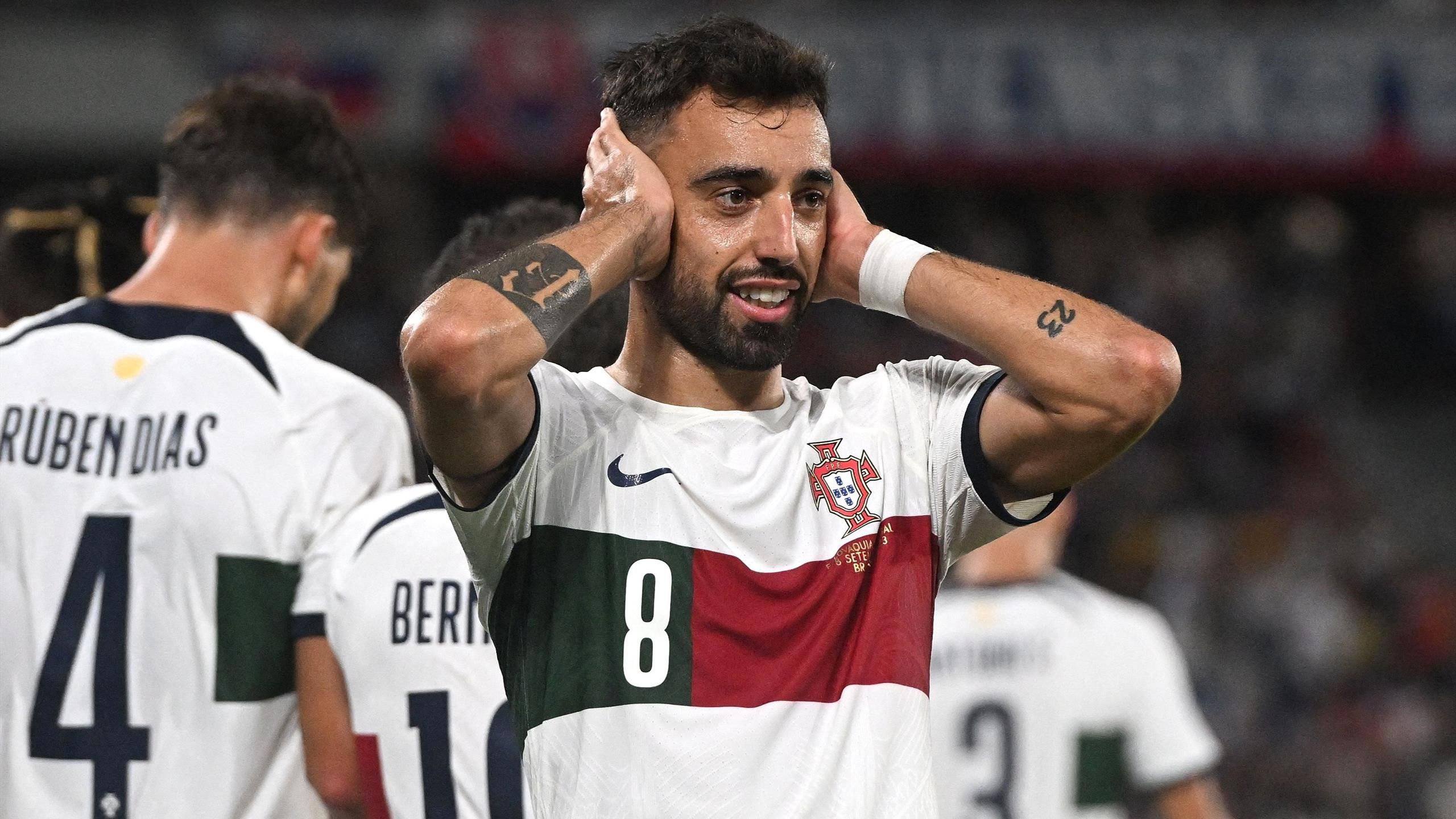 Slovensko 0:1 Portugalsko: Gól Bruna Fernandesa udrží tím Roberta Martineza perfektným v kvalifikácii na Euro 2024