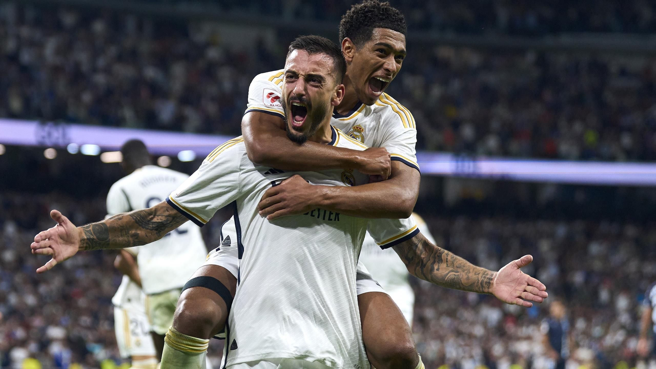 Real Madrid 2-1 Real Sociedad Carlo Ancelottis side fight back to claim win and remain perfect in La Liga