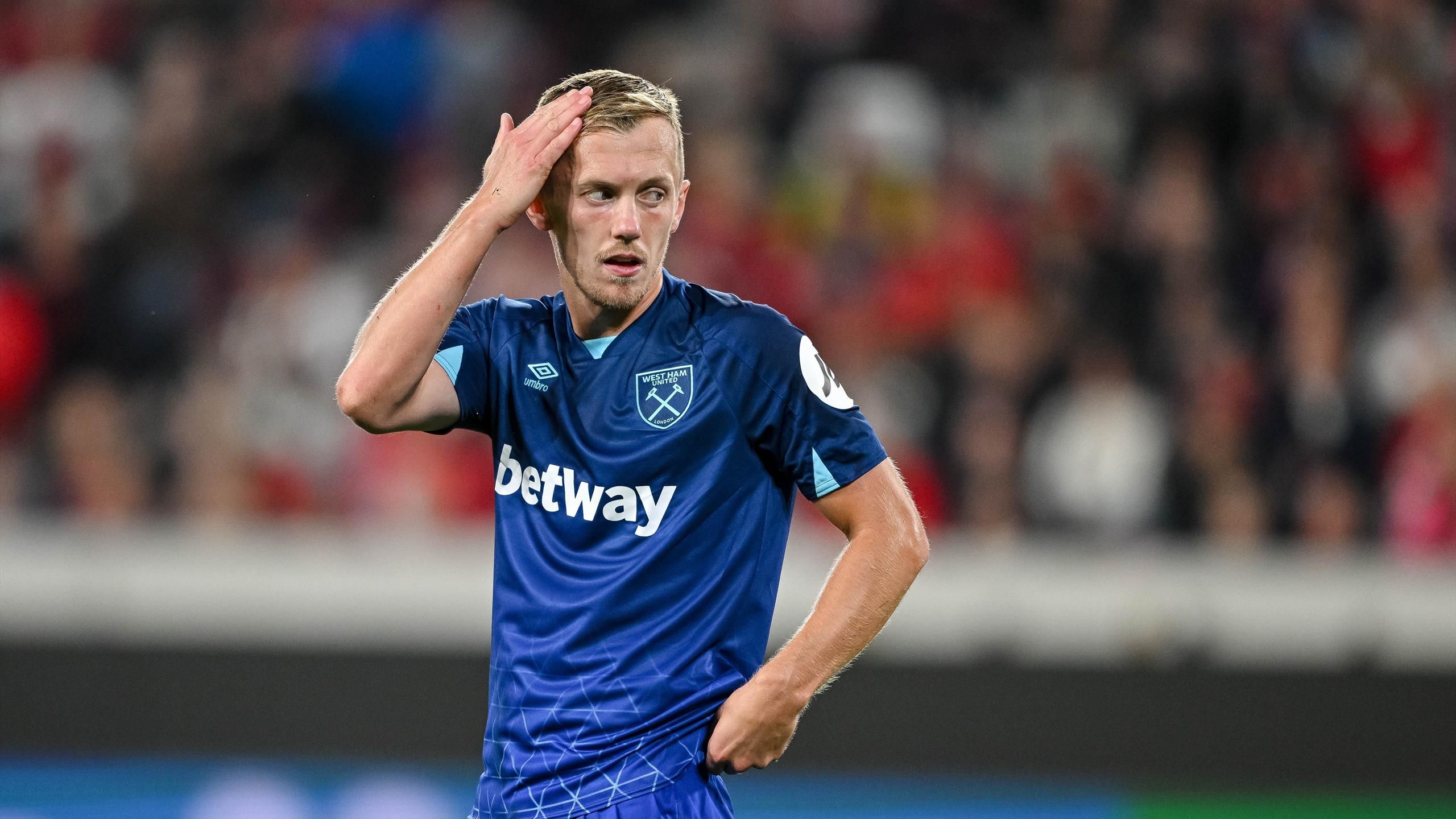 West Ham midfielder James Ward-Prowse admits 'huge disappointment' to ...