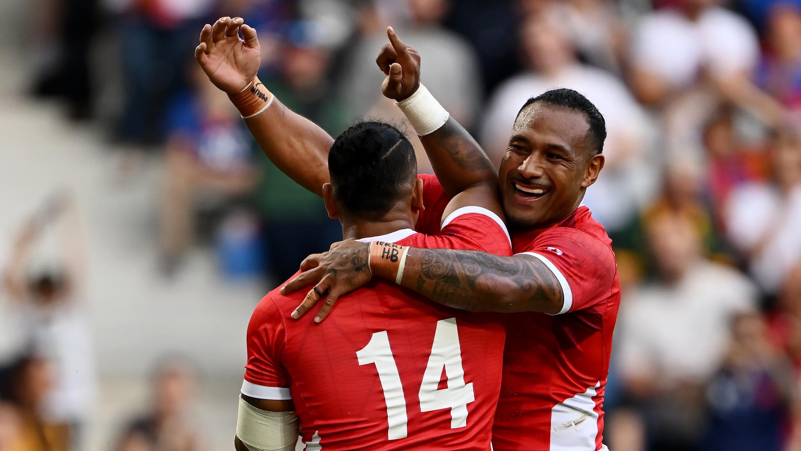 Cupa Mondială de Rugby 2023 – Tonga a învins România cu șapte încercări într-un concurs distractiv pe scena de biliard