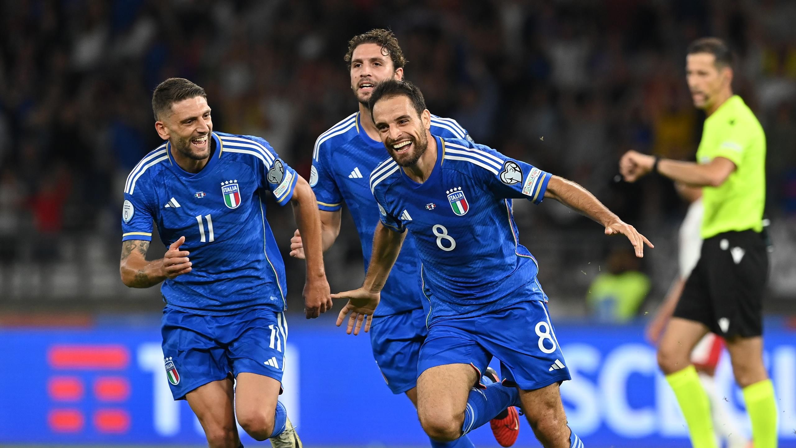 Italia 4-0 Malta: Domenico Berardi anota dos goles y los anfitriones aseguran una cómoda victoria en las eliminatorias para la Eurocopa 2024