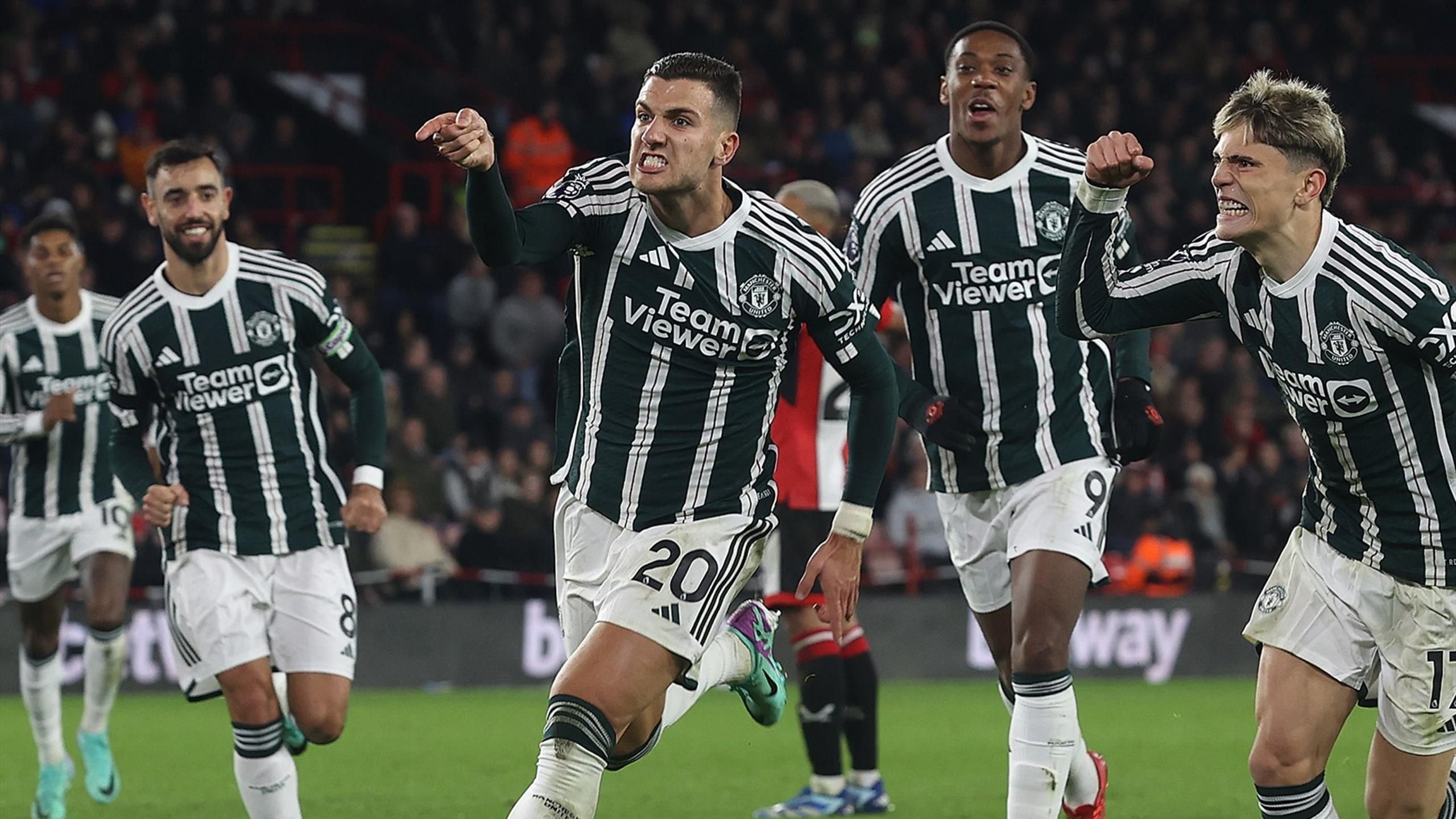 Sheffield United 12 Manchester United Diogo Dalot fires Red Devils to