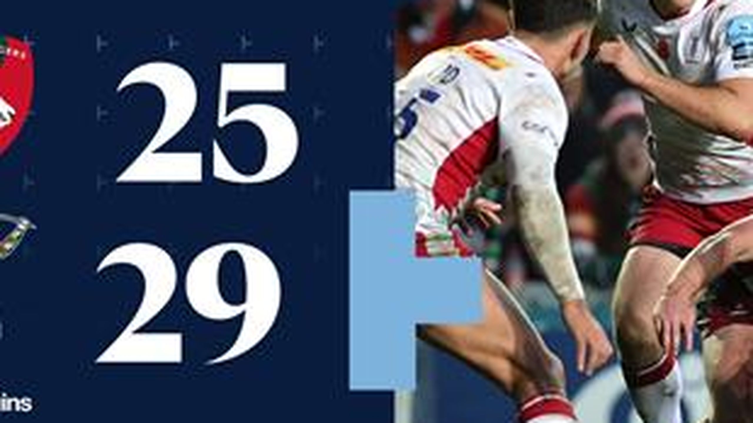 Highlights: Harlequins claim narrow victory over Leicester Tigers ...