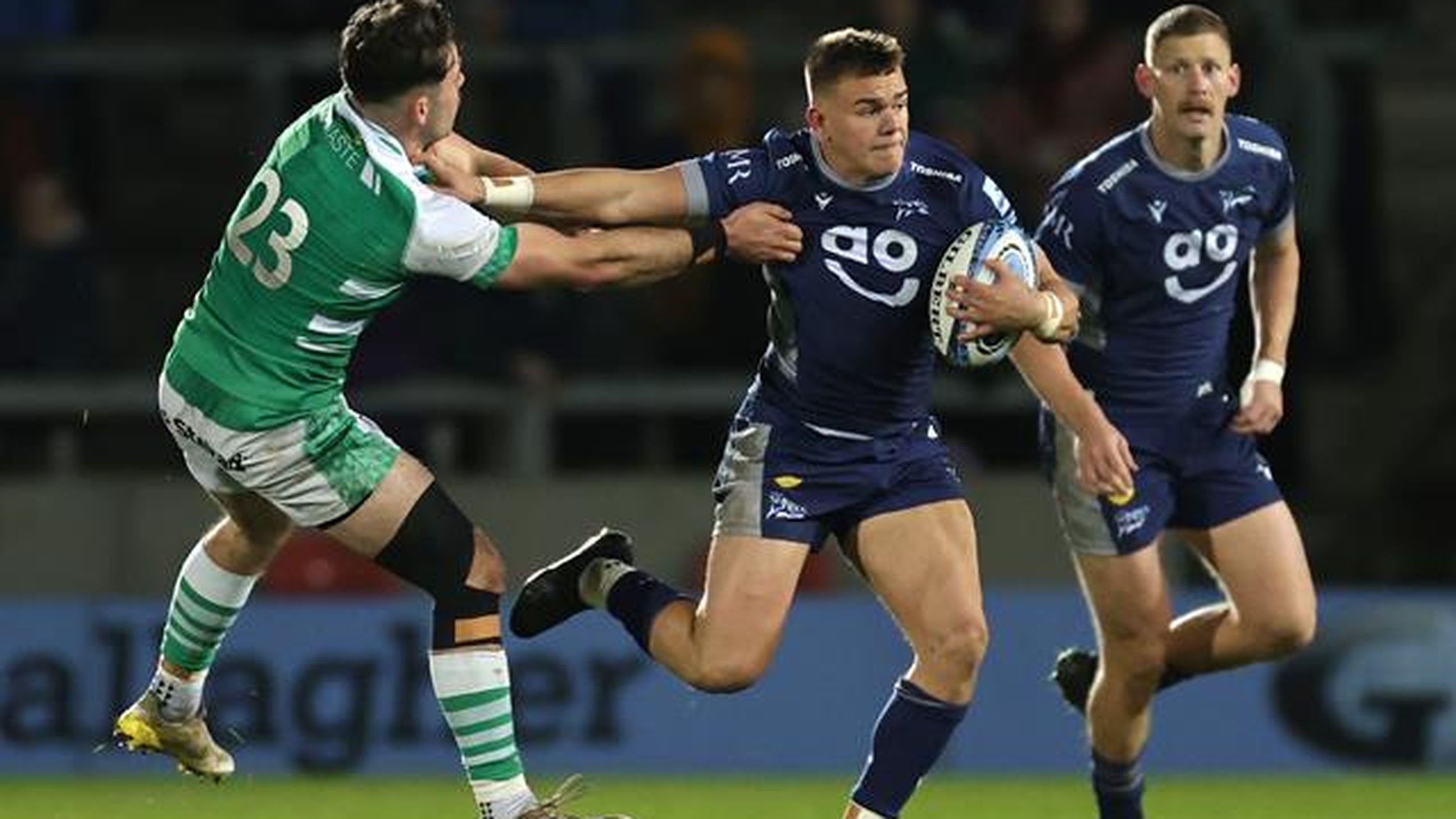 Gallagher Premiership Rugby: Sale Sharks win battle of the north to ...