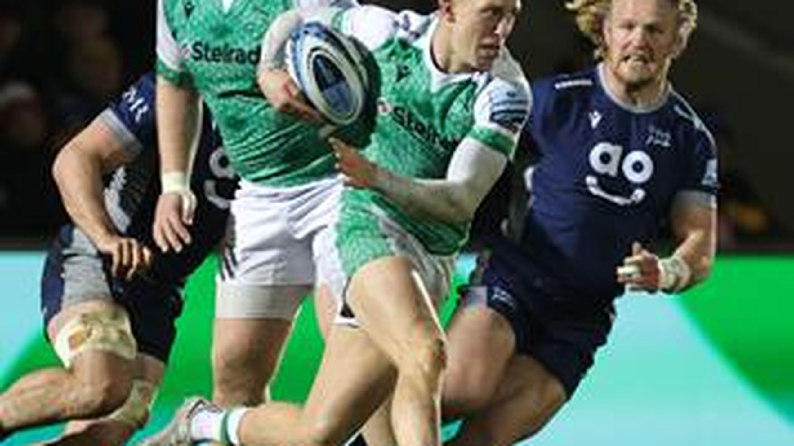 Louis Brown makes debut try for Newcastle Falcons after just two ...