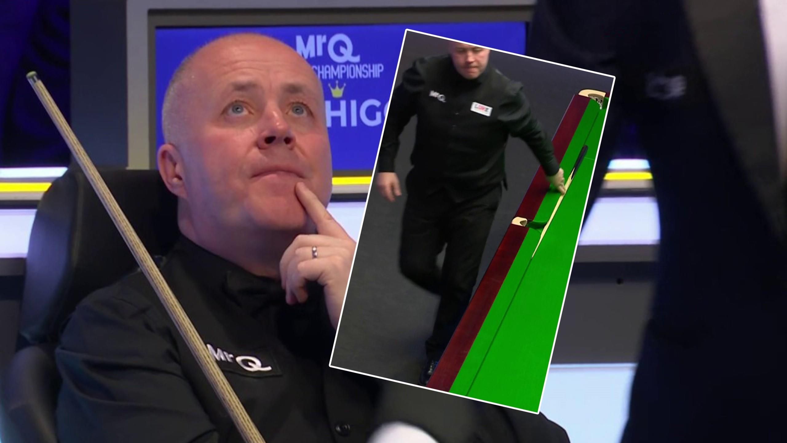 'He's just walked out!' - John Higgins stuns commentators by leaving ...