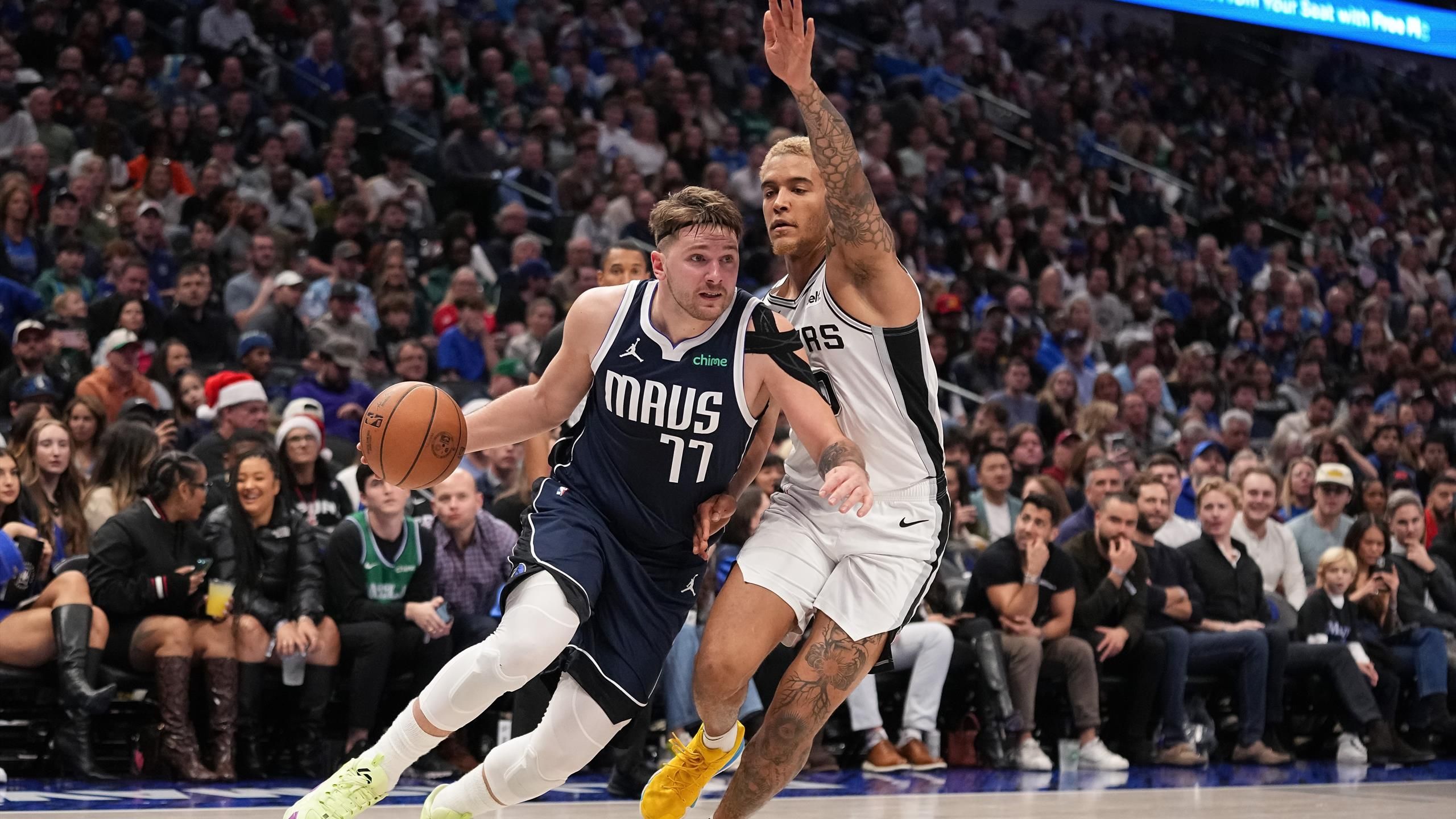 Luka Doncic closes in on LeBron James' haul as Dallas Mavericks cruise ...