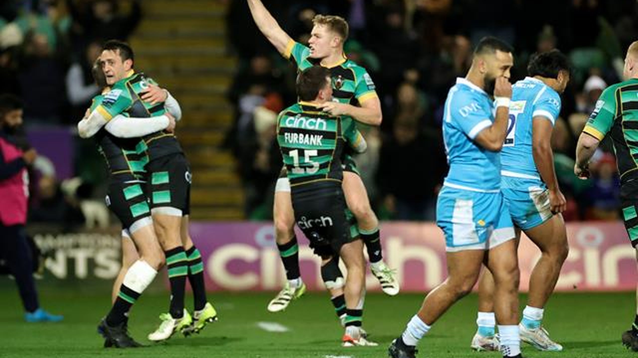 Northampton Saints 21-17 Sale Sharks - Saints edge out Sharks in ...