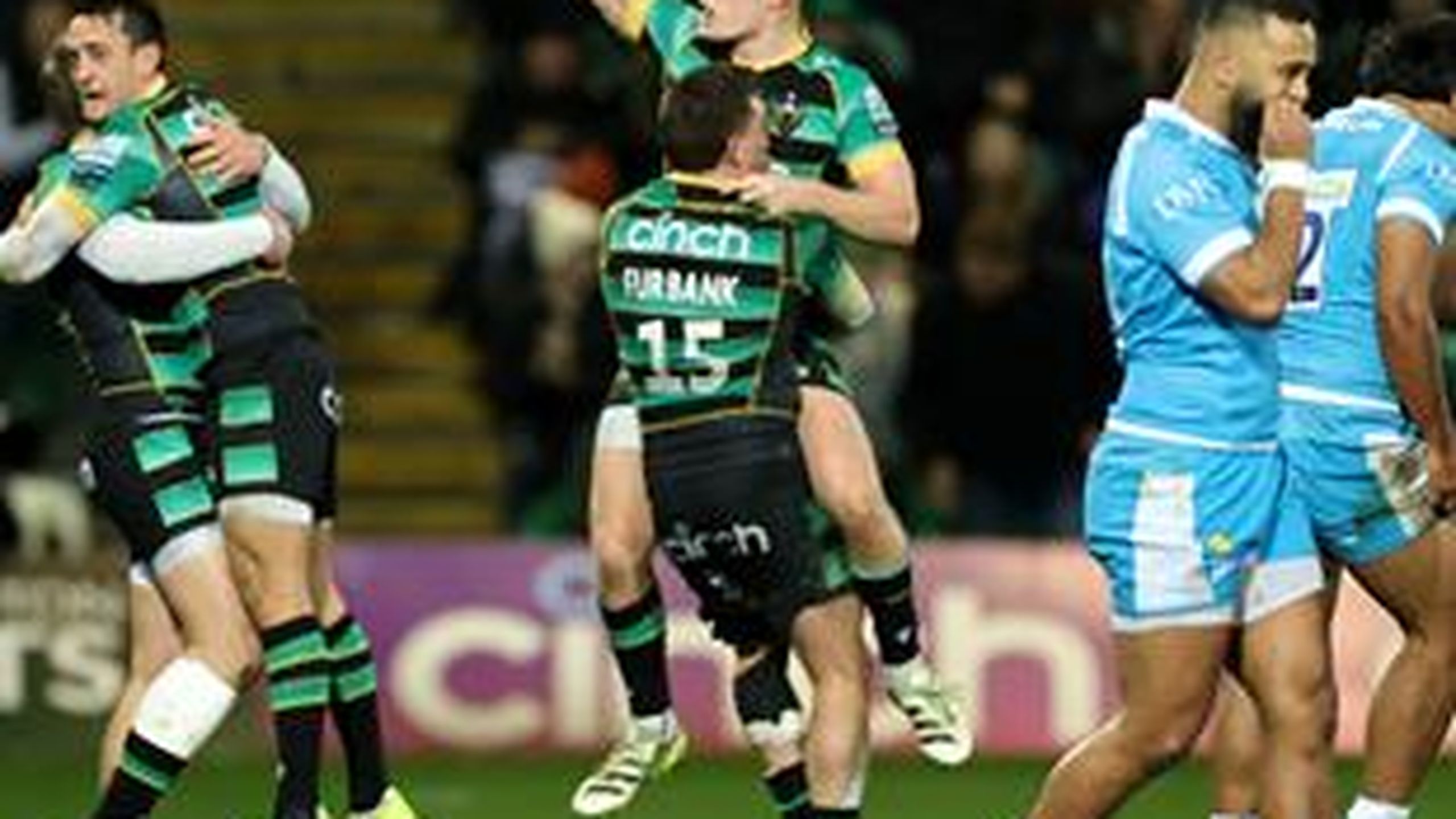 Northampton Saints 21-17 Sale Sharks - Saints edge out Sharks in ...