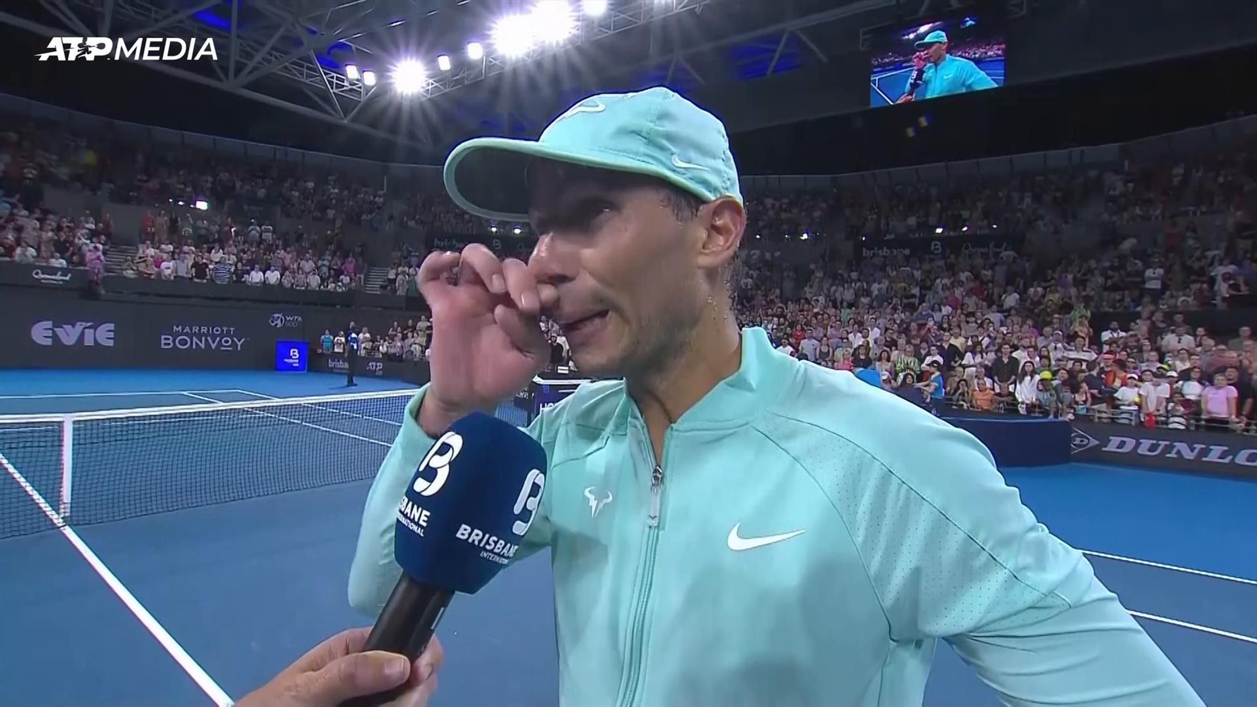 'I feel competitive, that's all I wanted' - Rafael Nadal thrilled by ...