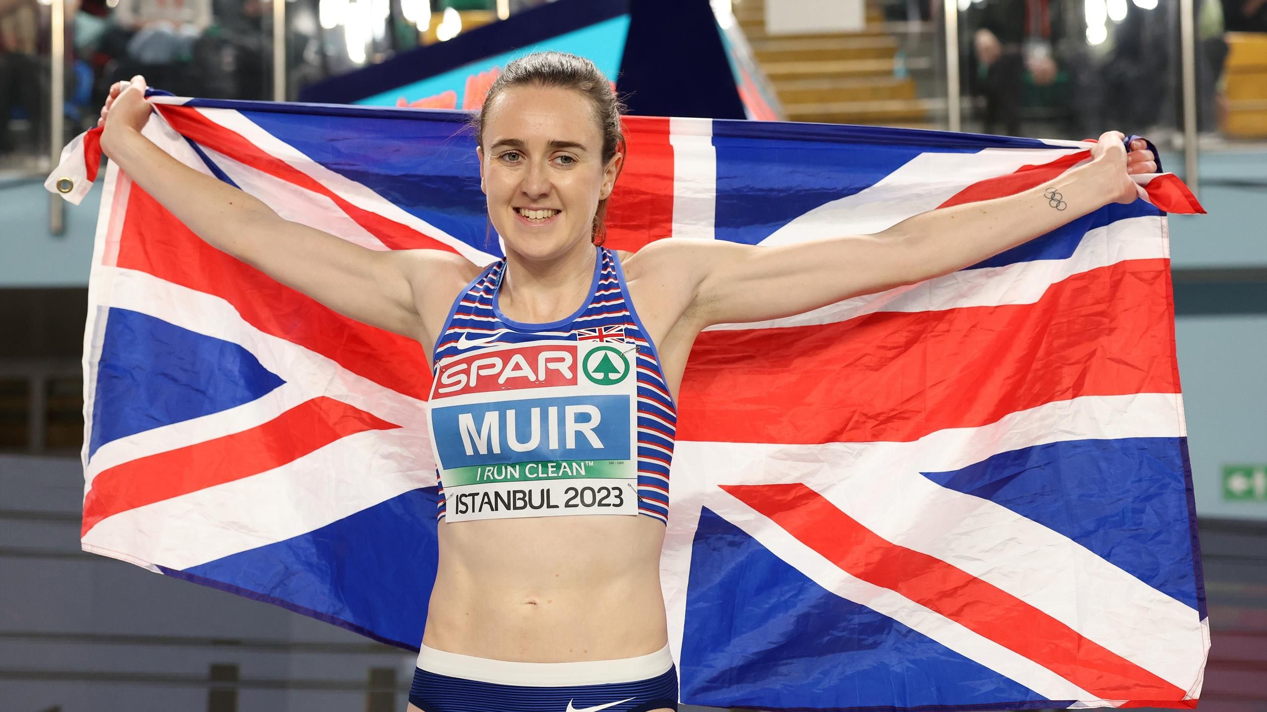 Laura Muir's mixed emotions after winning retrospective European Indoor ...