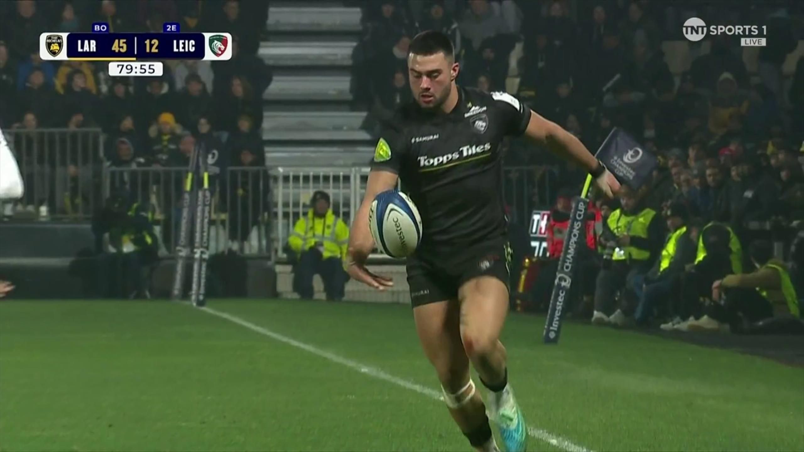 ‘A lift at the death’ - Dan Kelly scorers consolation try for Leicester ...