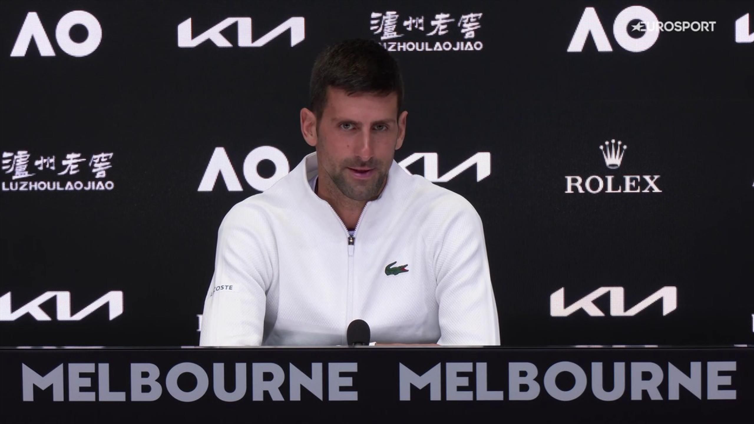 Novak Djokovic answers retirement question at Australian Open - 'I don ...