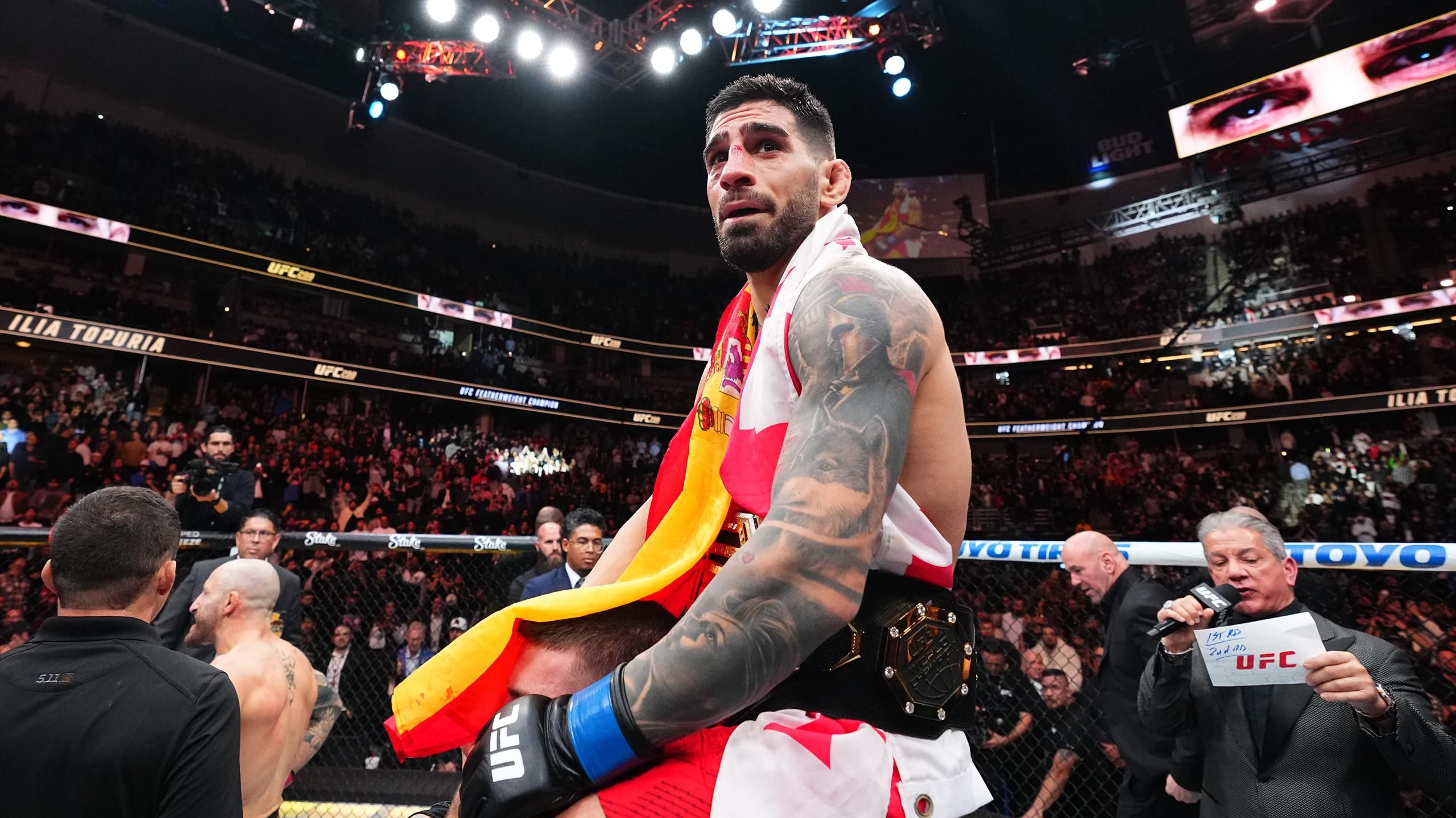 UFC schedule Which fights are on TNT Sports What is discovery