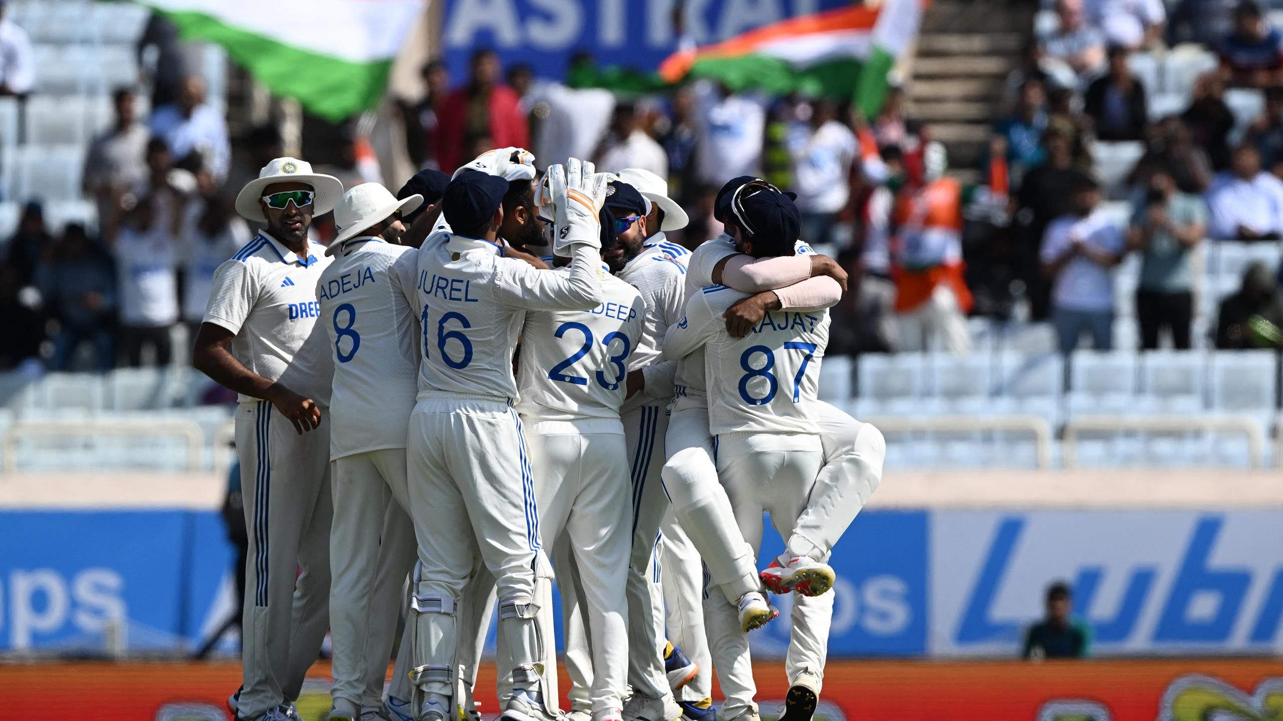 India v England Ollie Pope out lbw for secondball duck as visitors