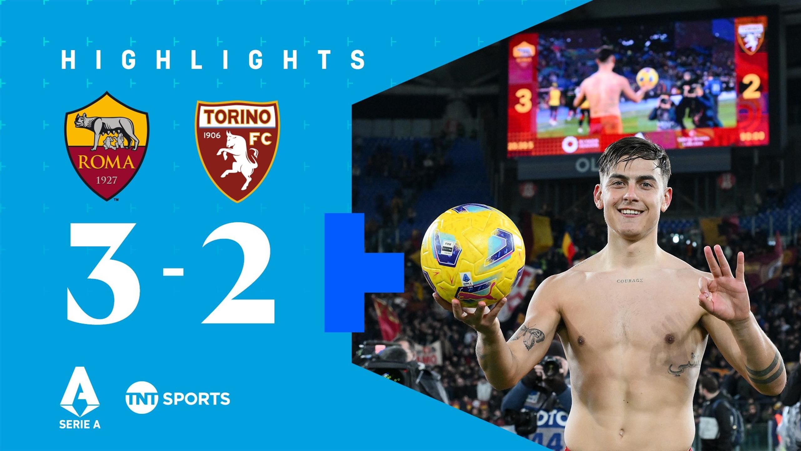 Serie A highlights: Paulo Dybala hat-trick fires Roma to victory over 