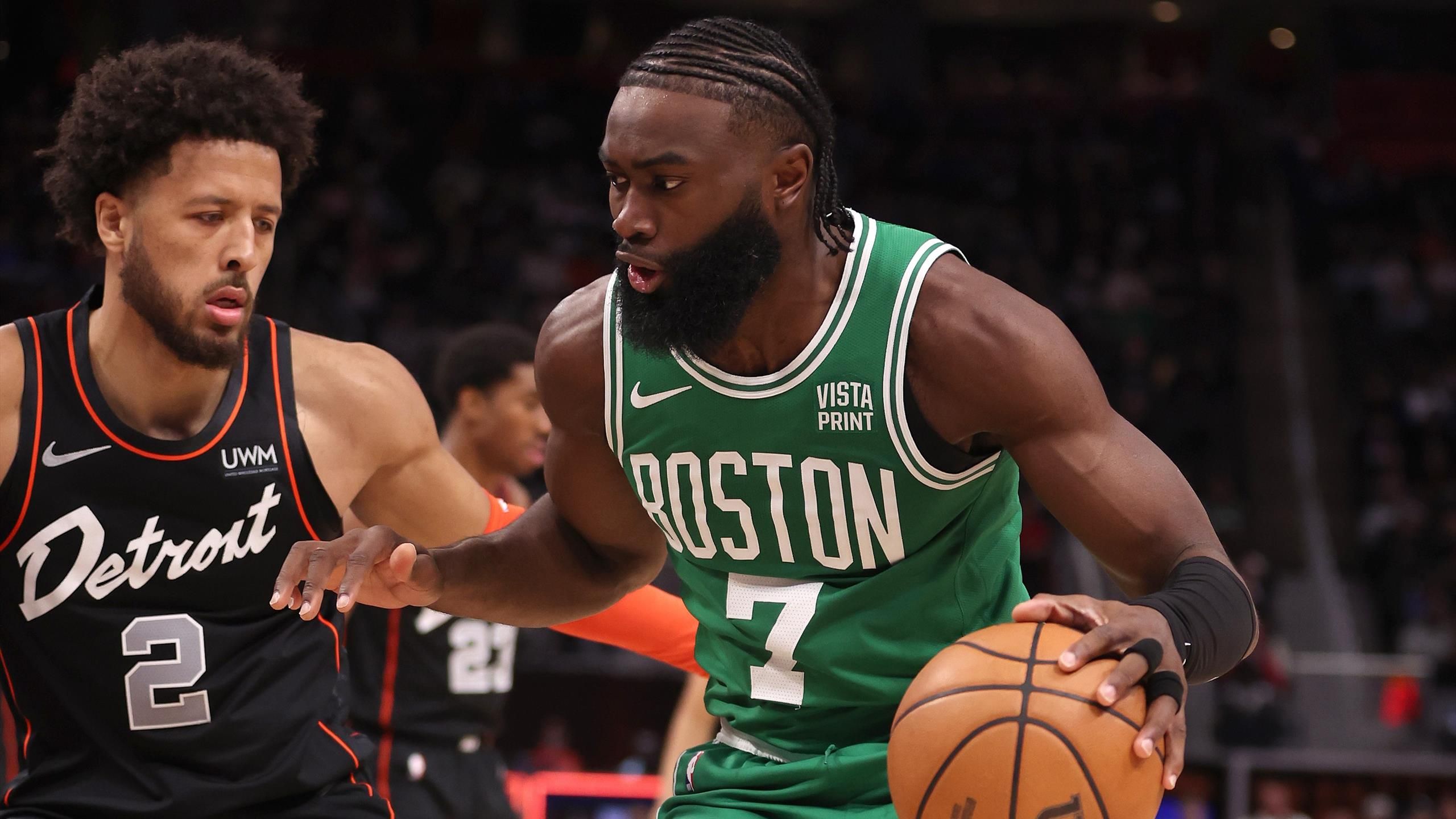 NBA Fast Break: Jaylen Brown stars as Boston Celtics take down Detroit ...