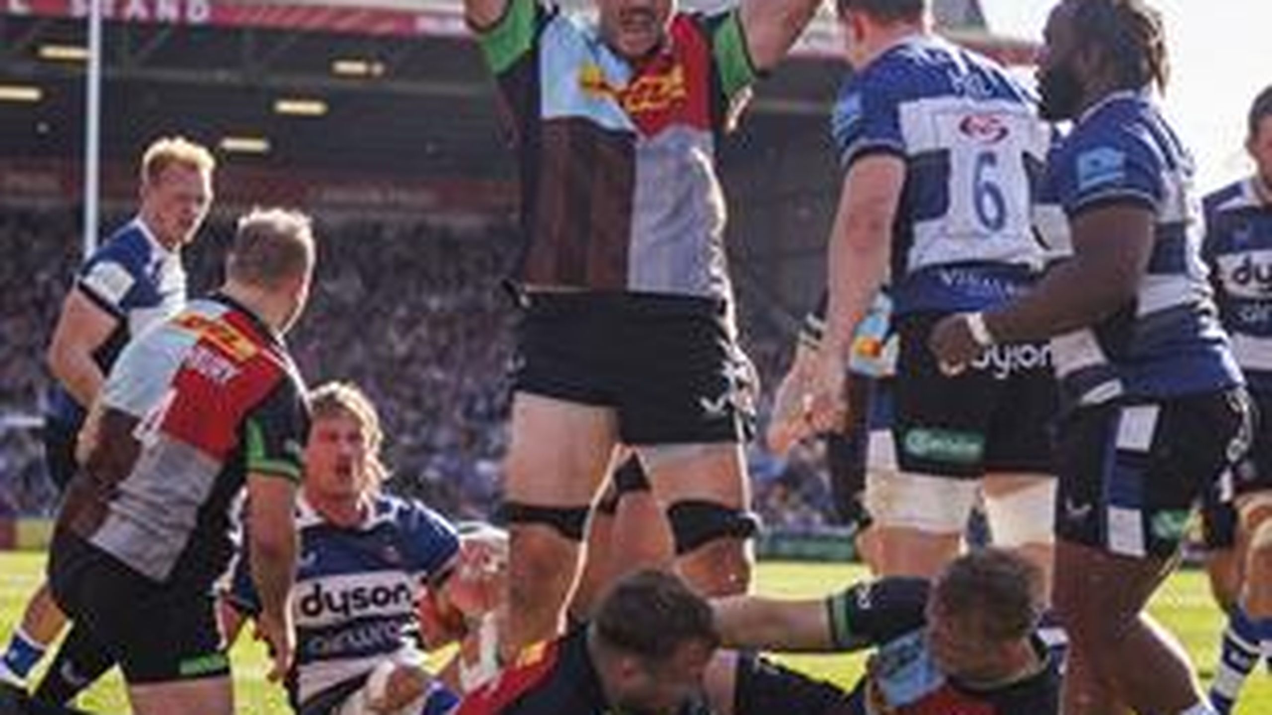 Harlequins 40-36 Bath Rugby: Two sides play out Gallagher Premiership ...