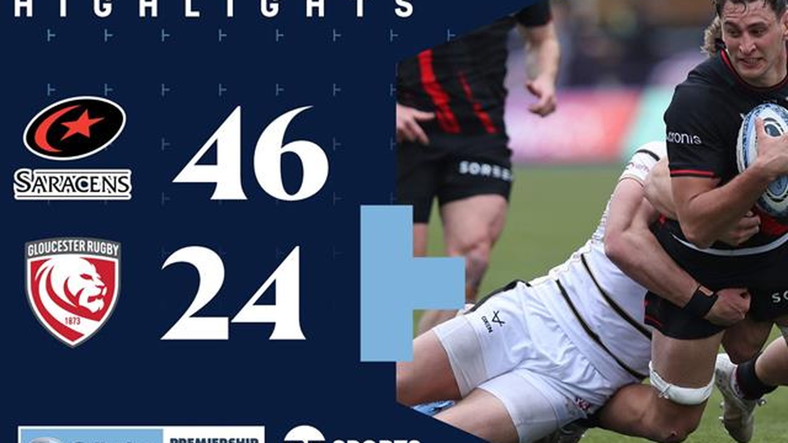 Gallagher Premiership Rugby highlights: Tom Parton scores record ...