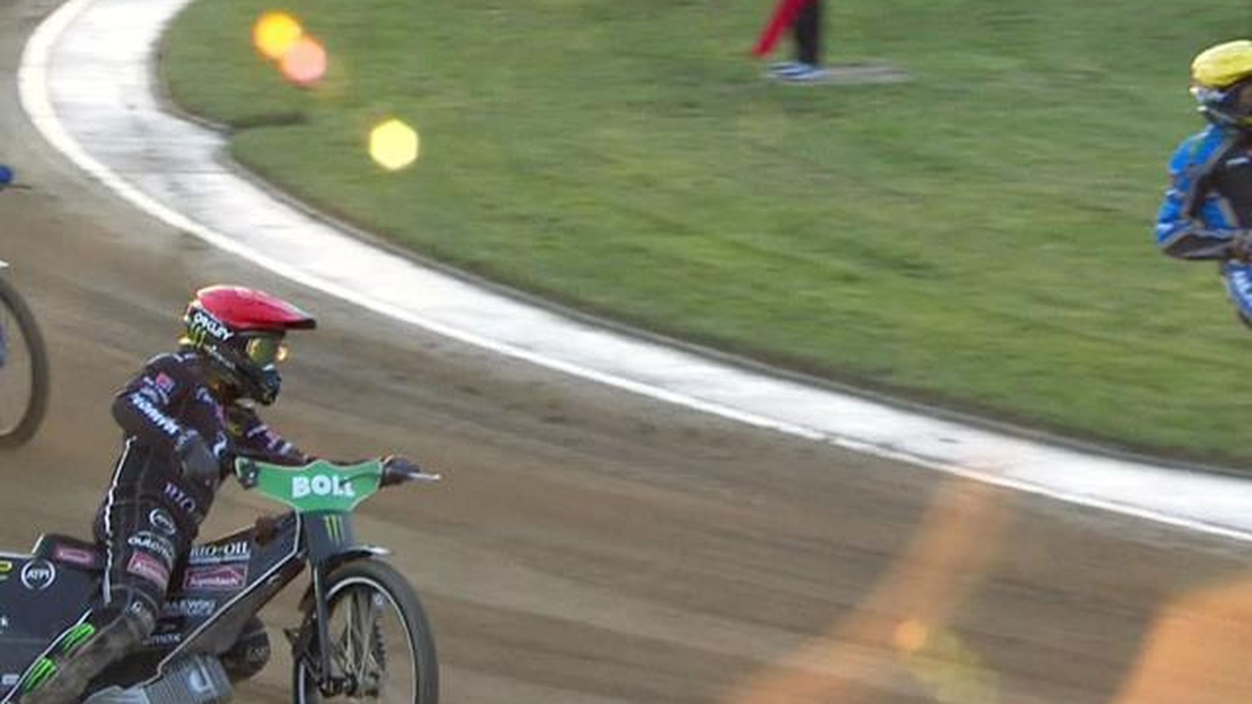 FIM Speedway Grand Prix: Jason Doyle and Tai Woffinden crash out in ...