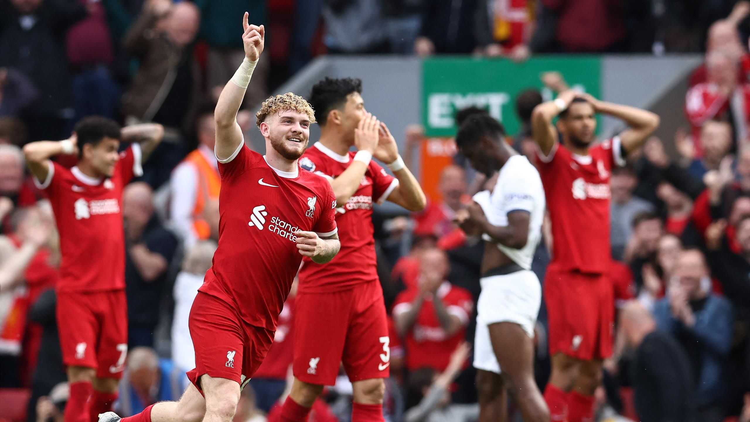 Liverpool 4 2 Tottenham Jurgen Klopp s side hit four to sink Spurs in Premier League encounter TNT Sports