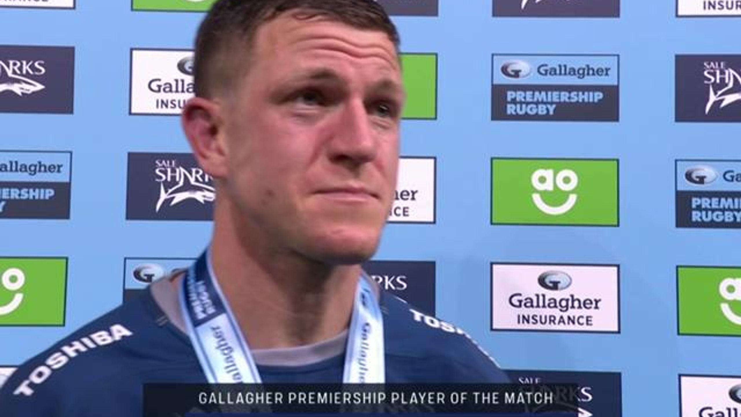 'I'll always be a fan' - Player of the Match Sam James reacts to Sharks ...