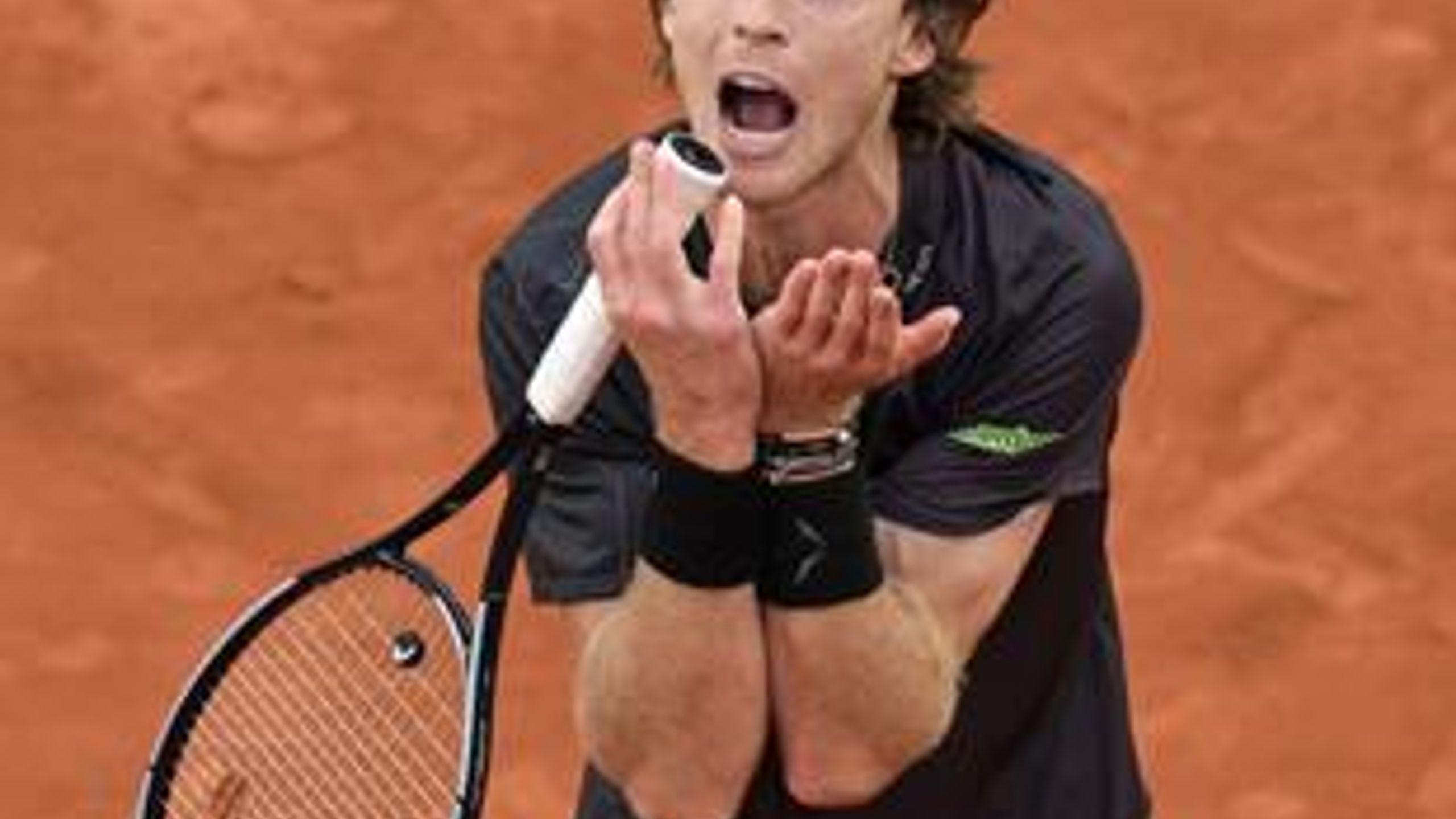 French Open: 'Frustration and Fury!' - Andrey Rublev 'completely loses ...
