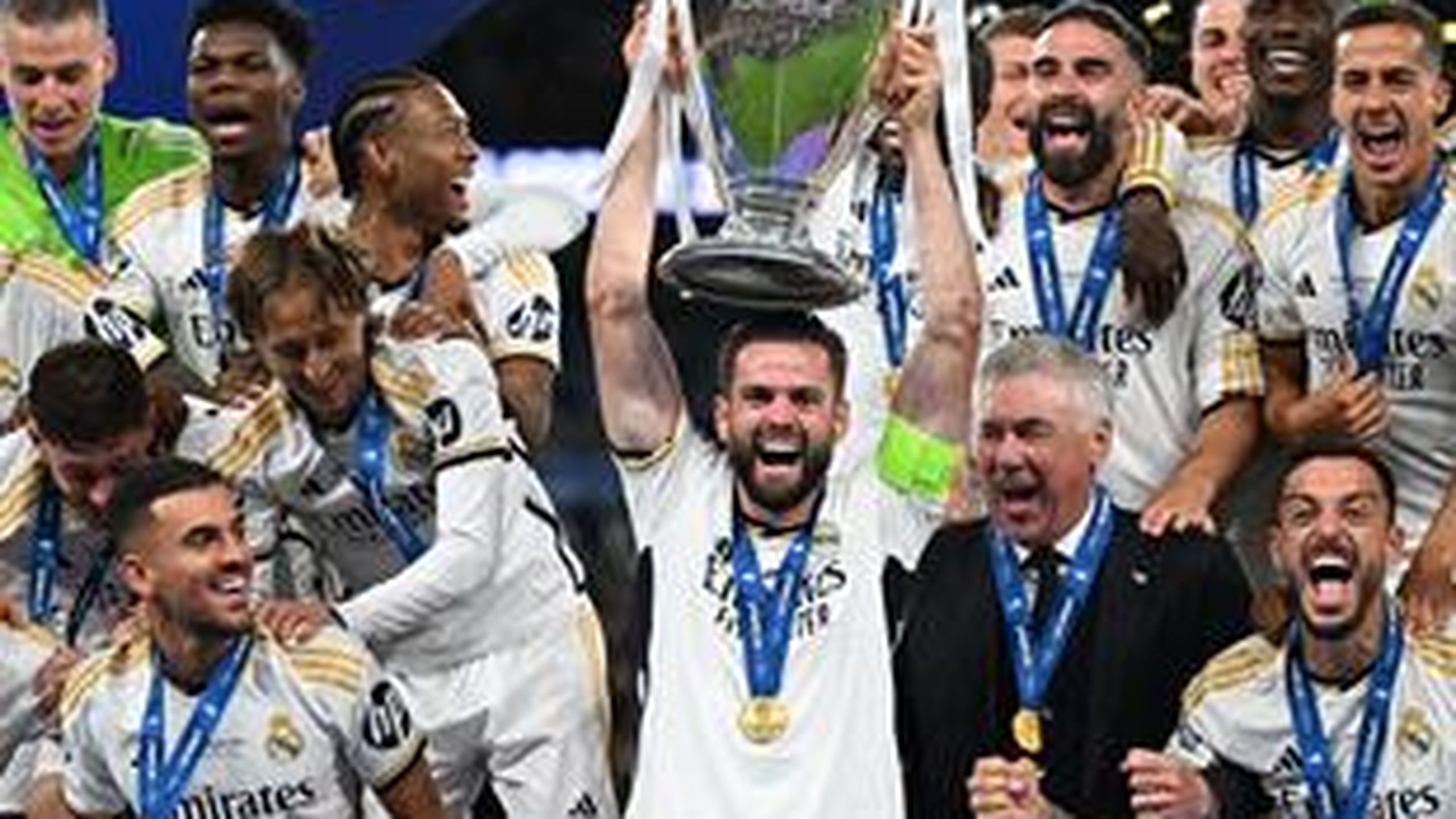 Real Madrid lift European trophy for 15th time after beating Borussia ...