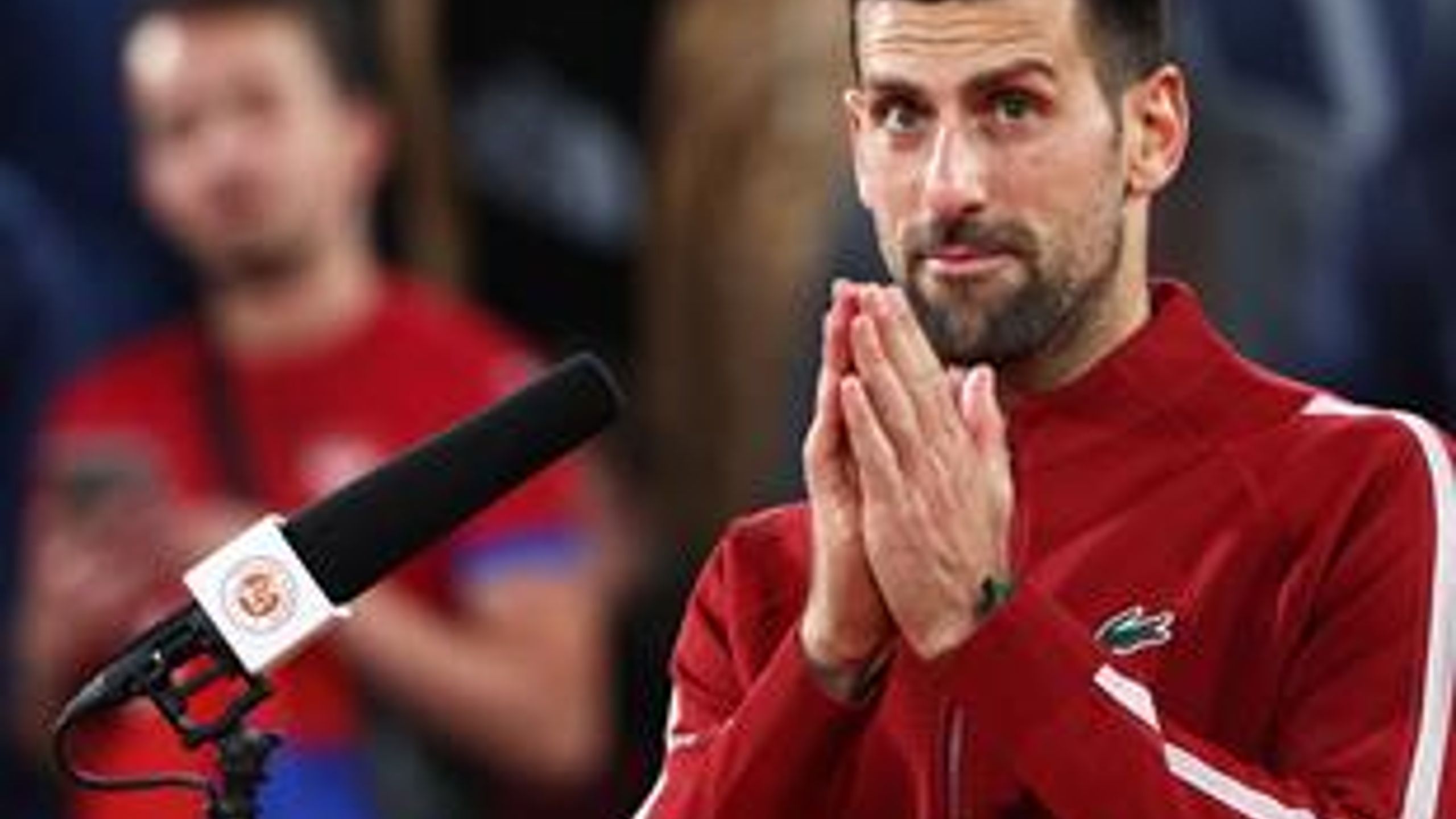 Novak Djokovic reacts to umpire over time violation in epic French Open ...