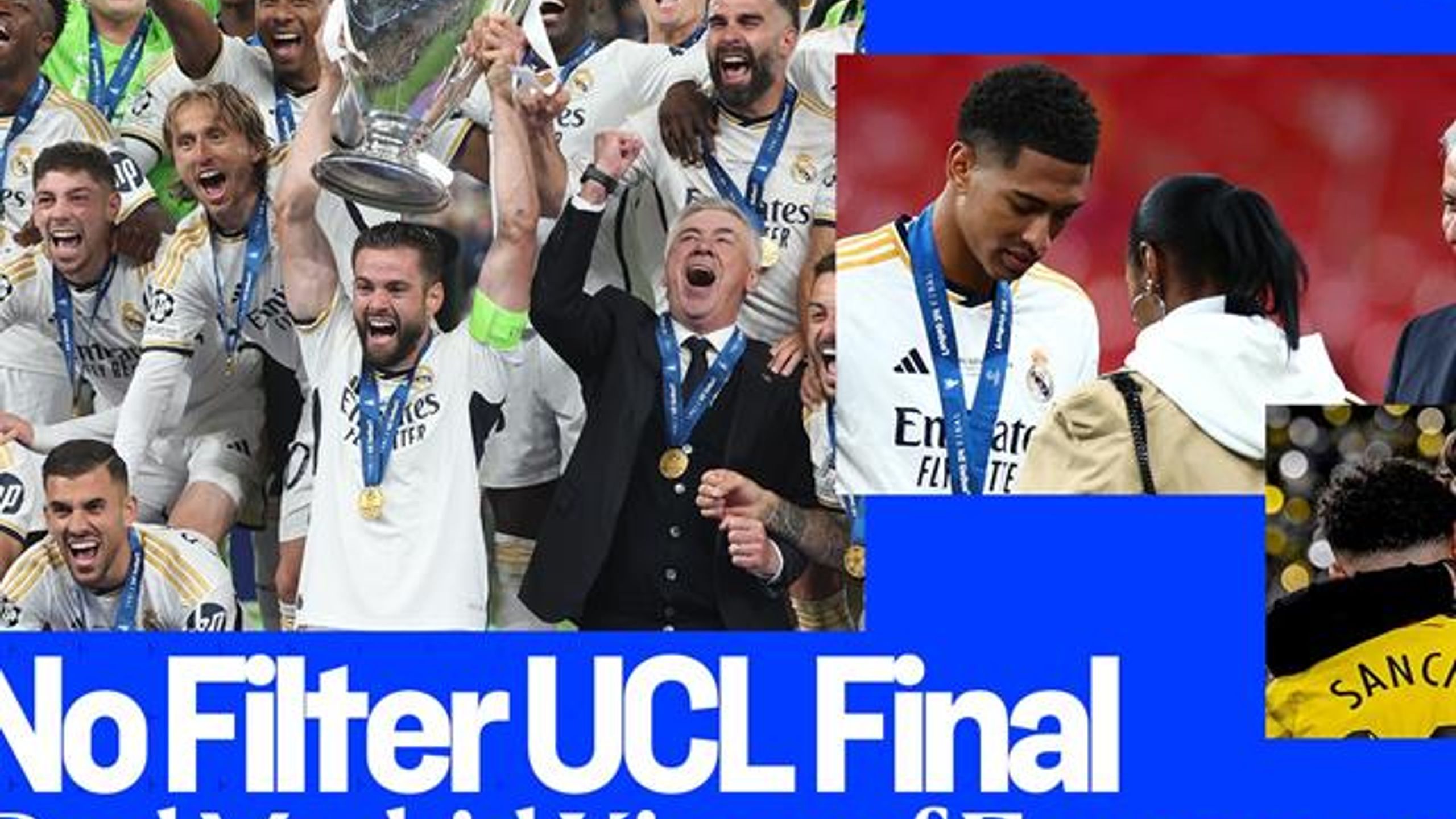 No Filter UCL final – Real Madrid crowned kings of Europe for 15th time ...