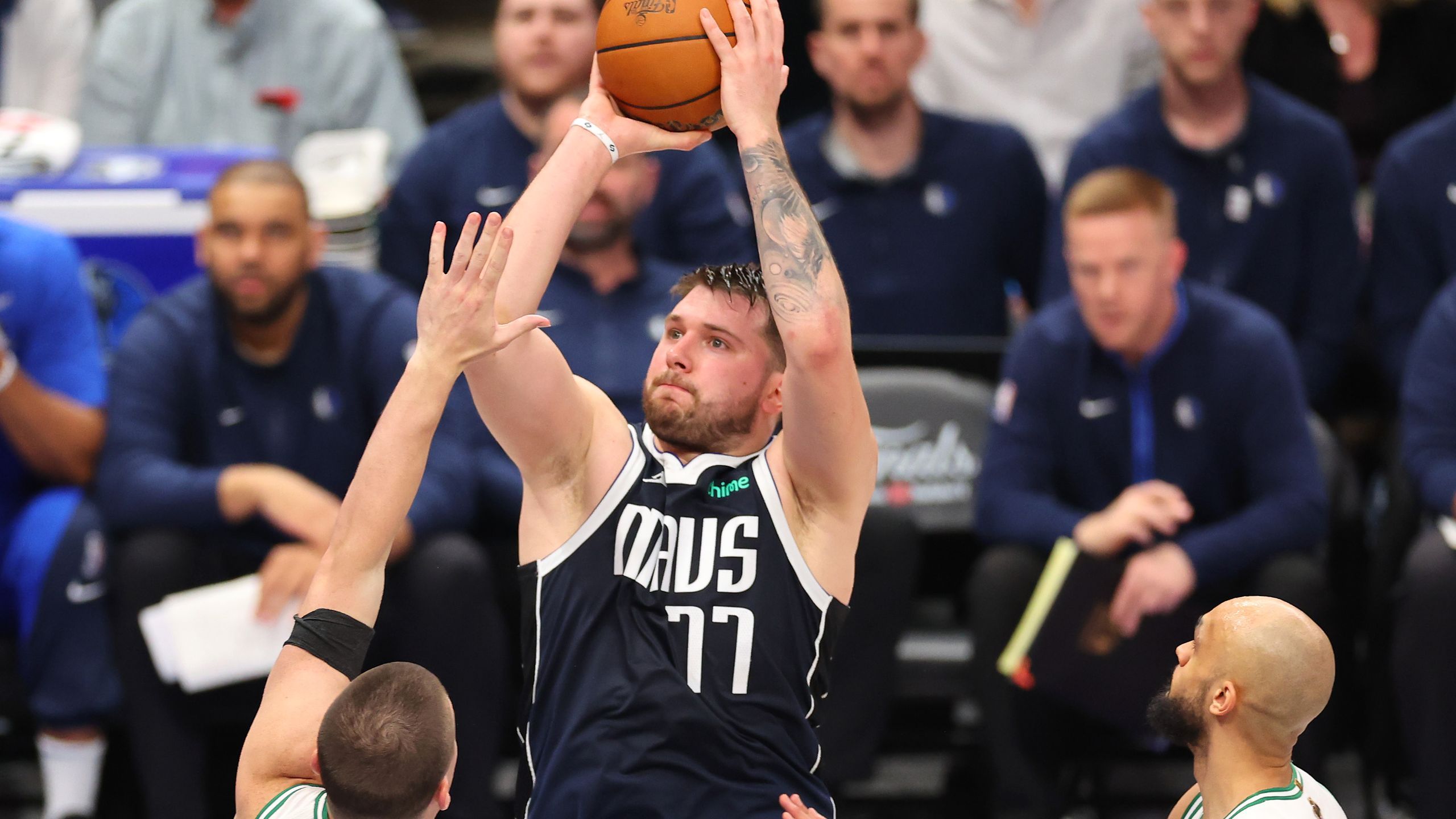 NBA Finals: Dallas Mavericks keep series alive in style as Luka Doncic ...