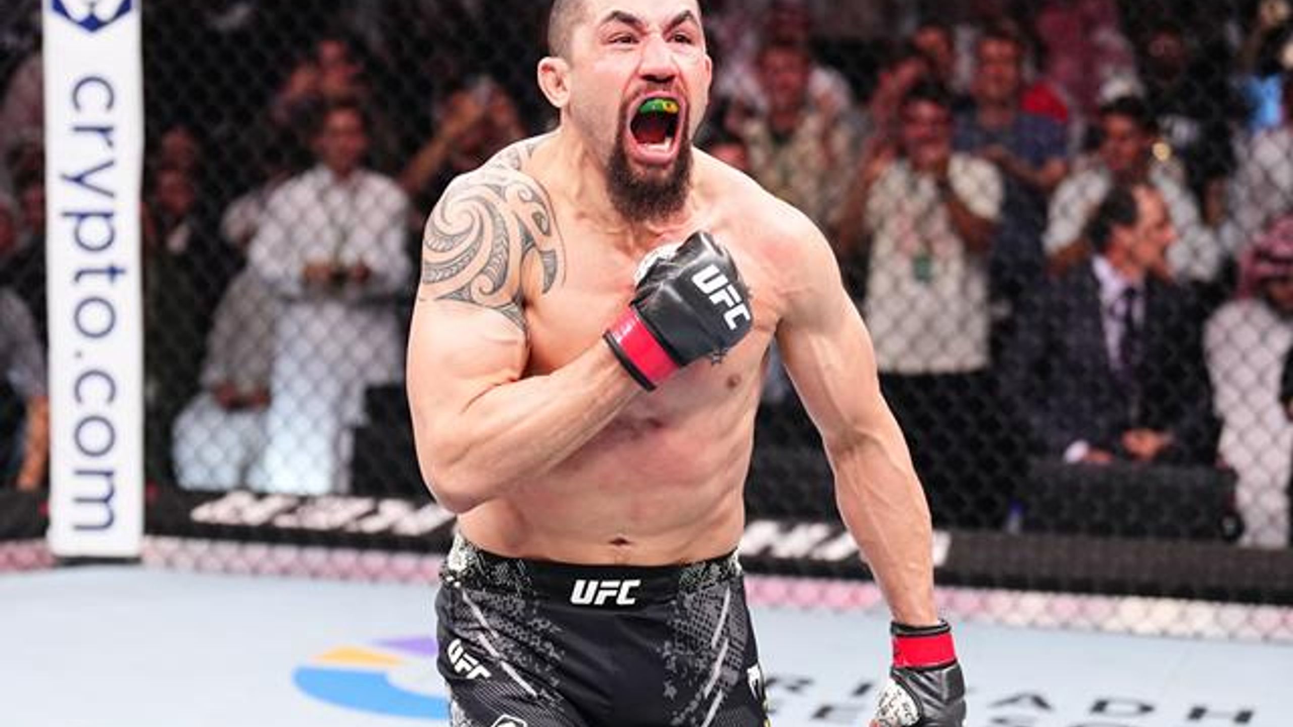 UFC Fight Night Saudi Arabia: Robert Whittaker produces brutal stoppage ...