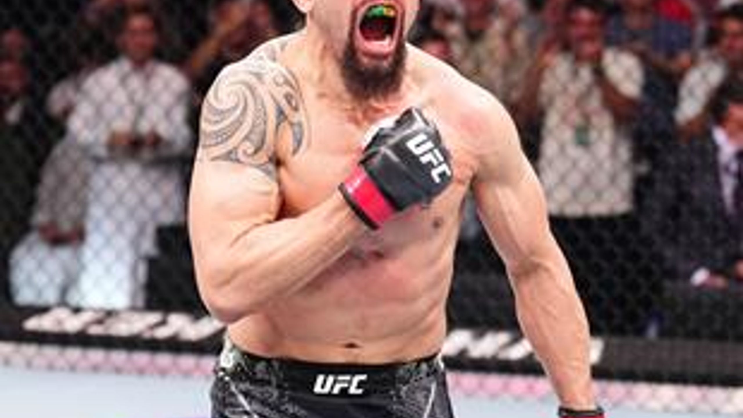 UFC Fight Night Saudi Arabia: Robert Whittaker produces brutal stoppage ...