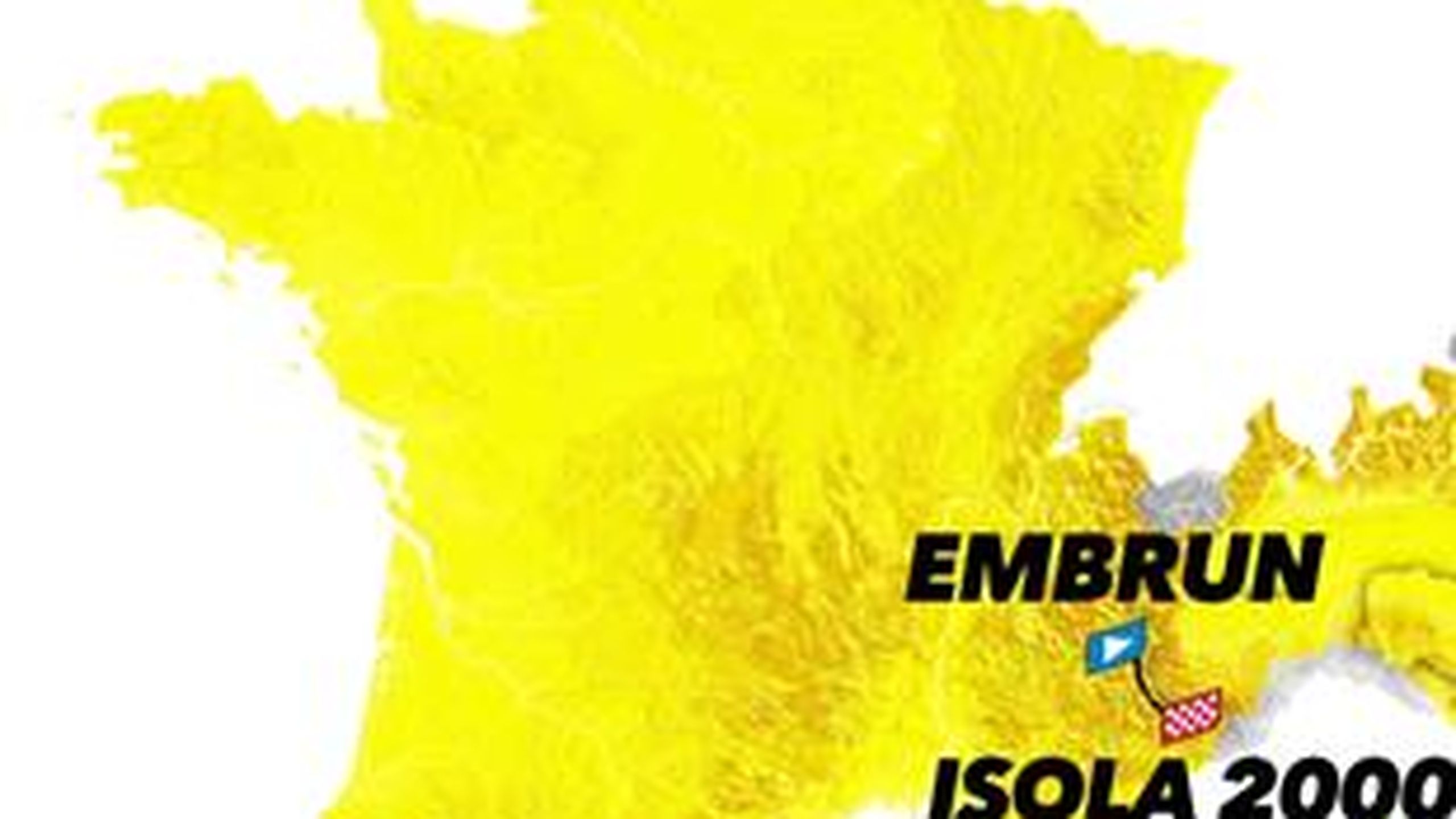 Tour de France: Stage 19 profile and route map: Embrun - Isola 2000 ...
