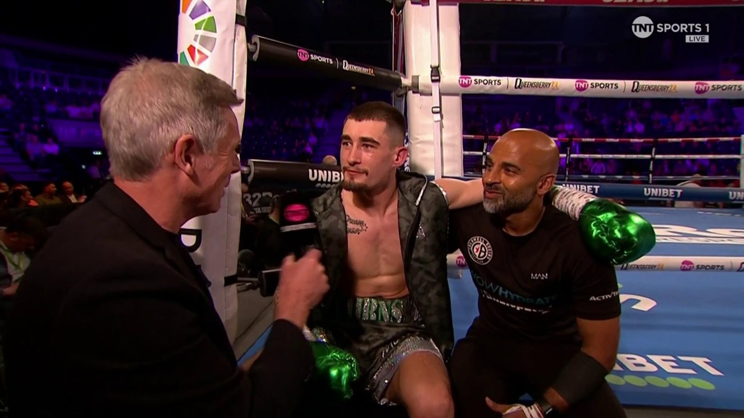 Steven Cairns earns praise of David Coldwell after stoppage of Jonatas ...