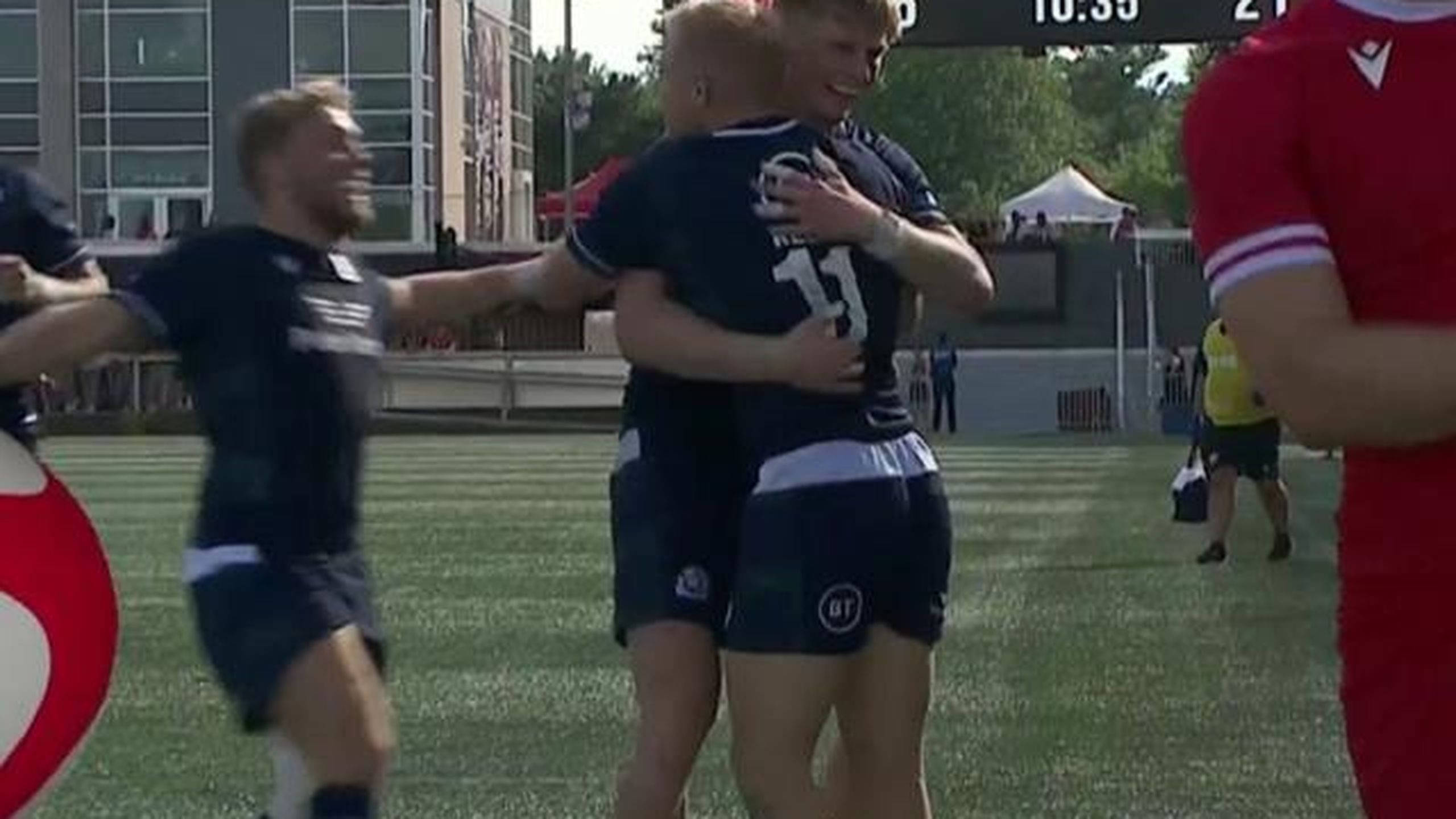 Arron Reed dives over for first international try on Scotland debut ...