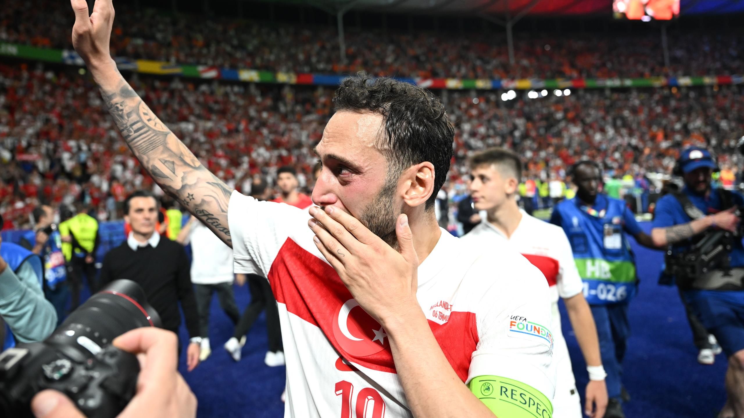 Euro 2024 ‘We can be proud’ Hakan Calhanoglu praises Turkey fans