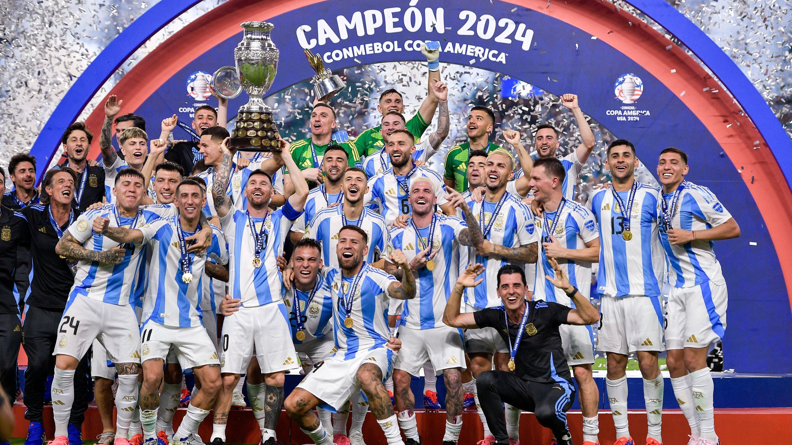 Copa America 2024 Argentina beat Colombia after crowd chaos to win