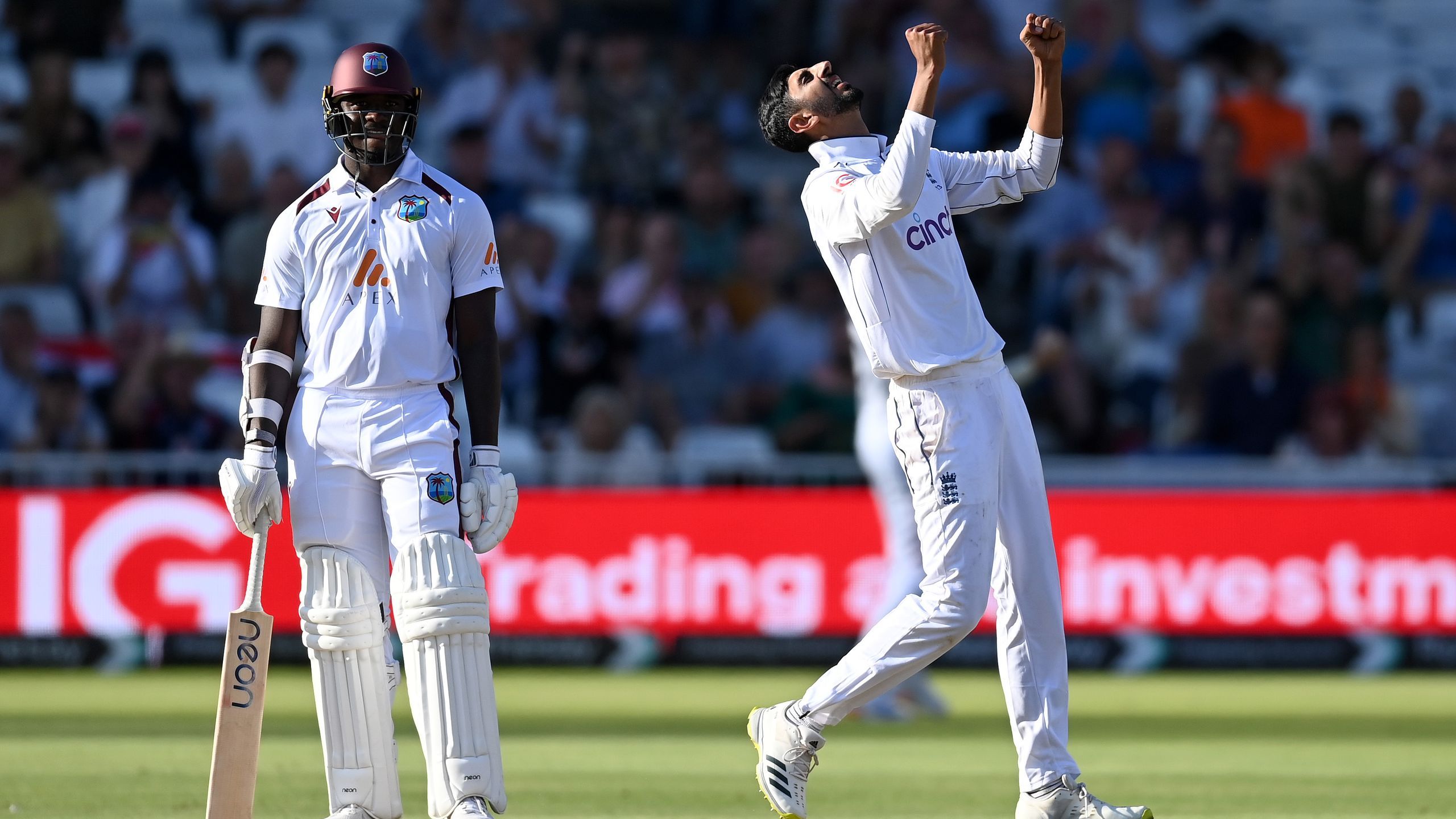 Shoaib Bashir revels in 'special' display as England roll West Indies