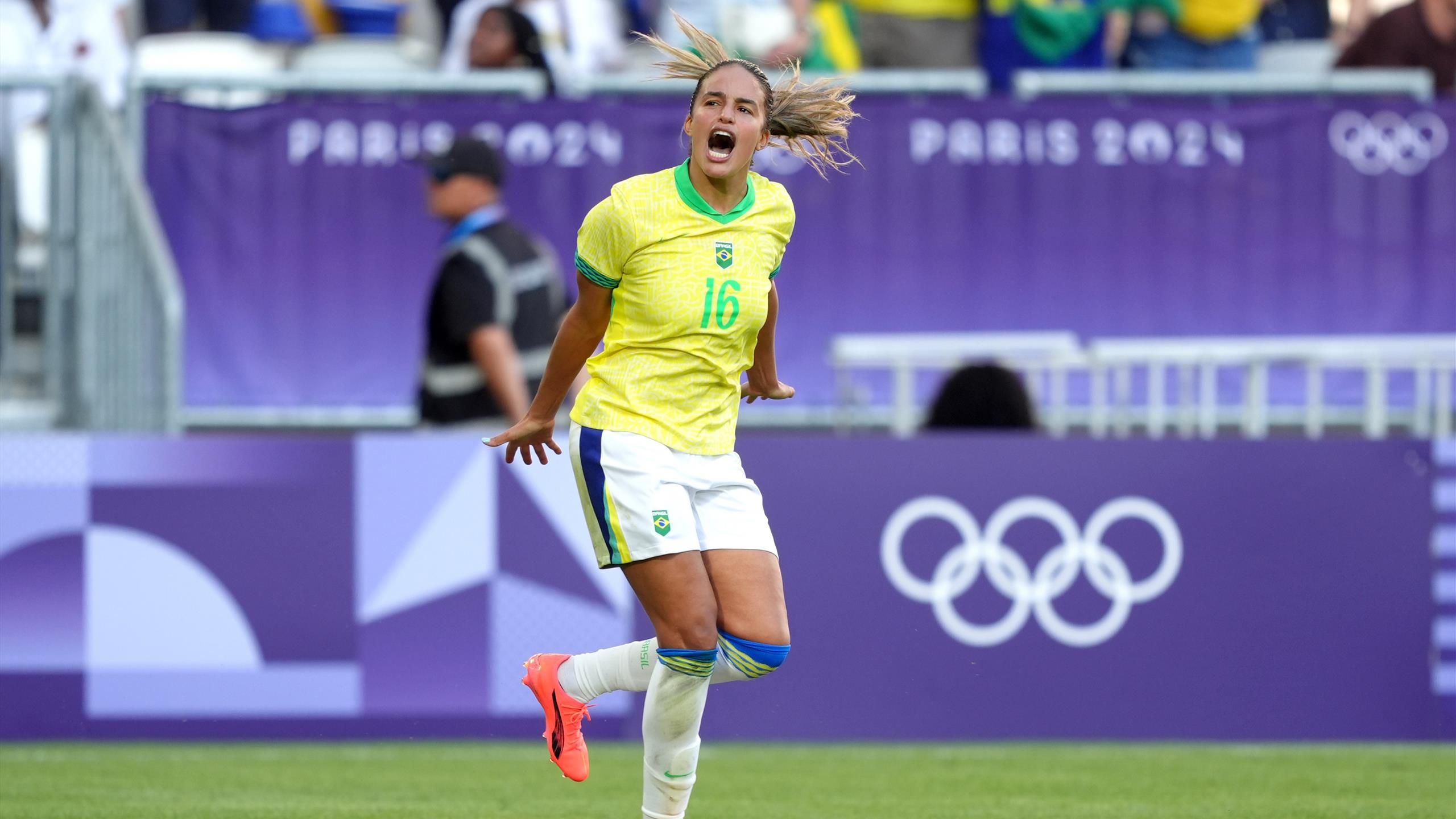 Paris 2024 Brazil striker Gabi Nunes thunders home opener against