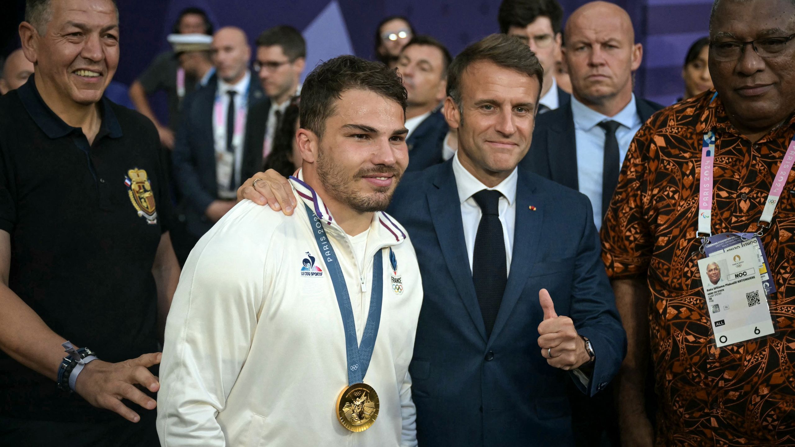 Paris 2024 Olympic Games: Antoine Dupont magic inspires France to men's ...