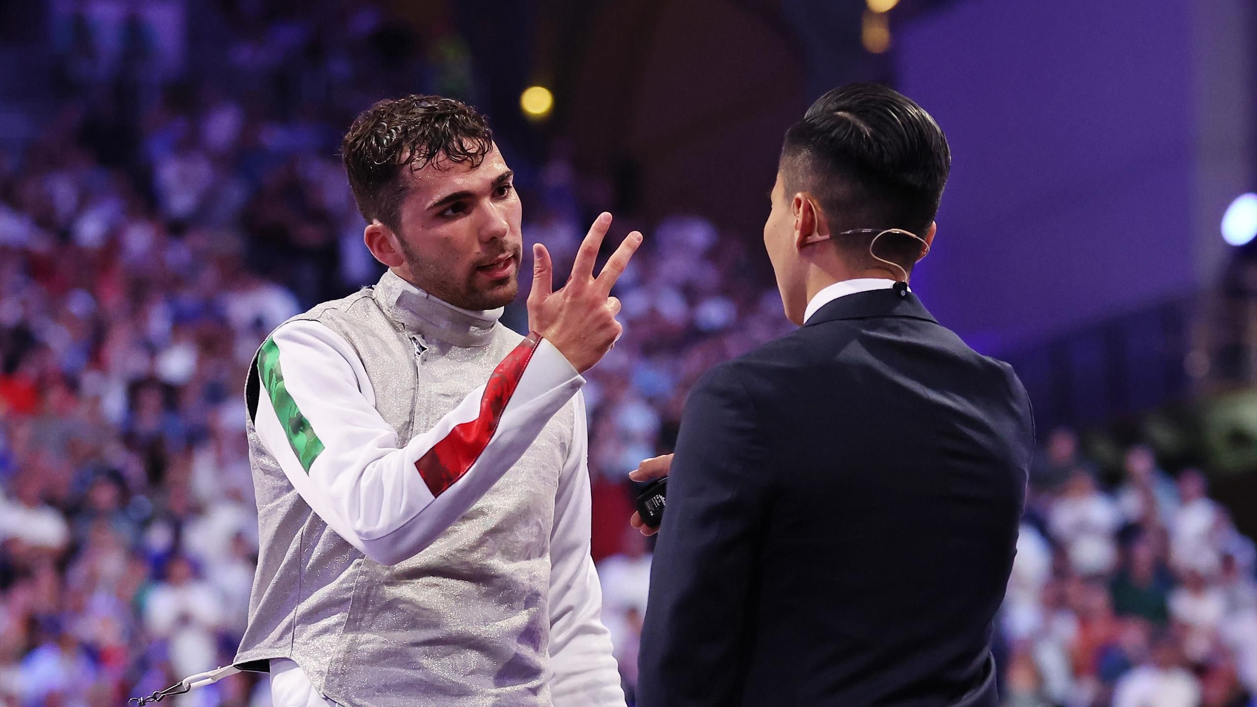 Paris 2024 Fencer Filippo Macchi's coach furious after Italian