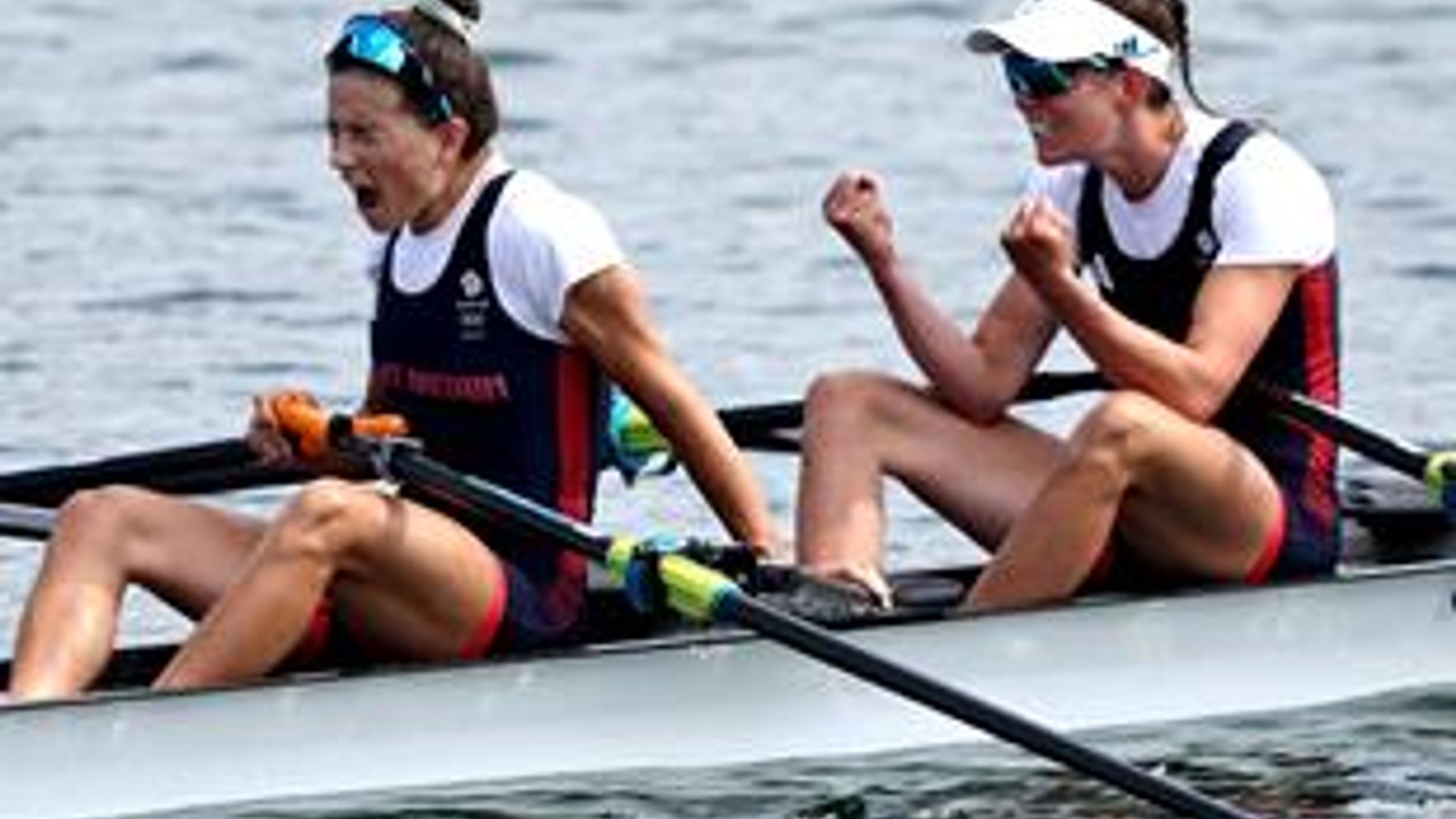 Team GB pair Emily Craig and Imogen Grant strike gold at Paris 2024 ...