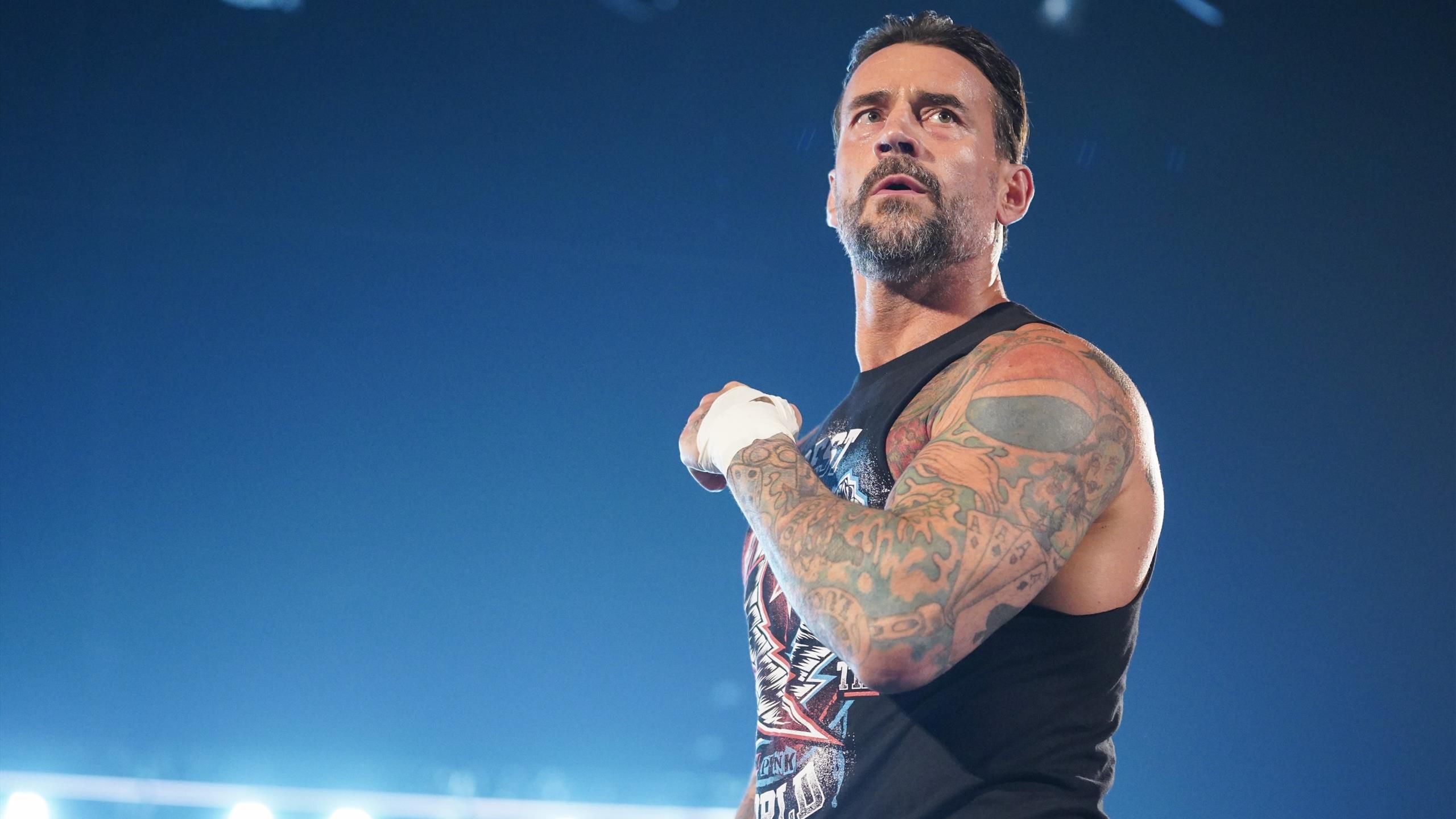 WWE x UFC: CM Punk gives Belal Muhammad his flowers on Raw after ...