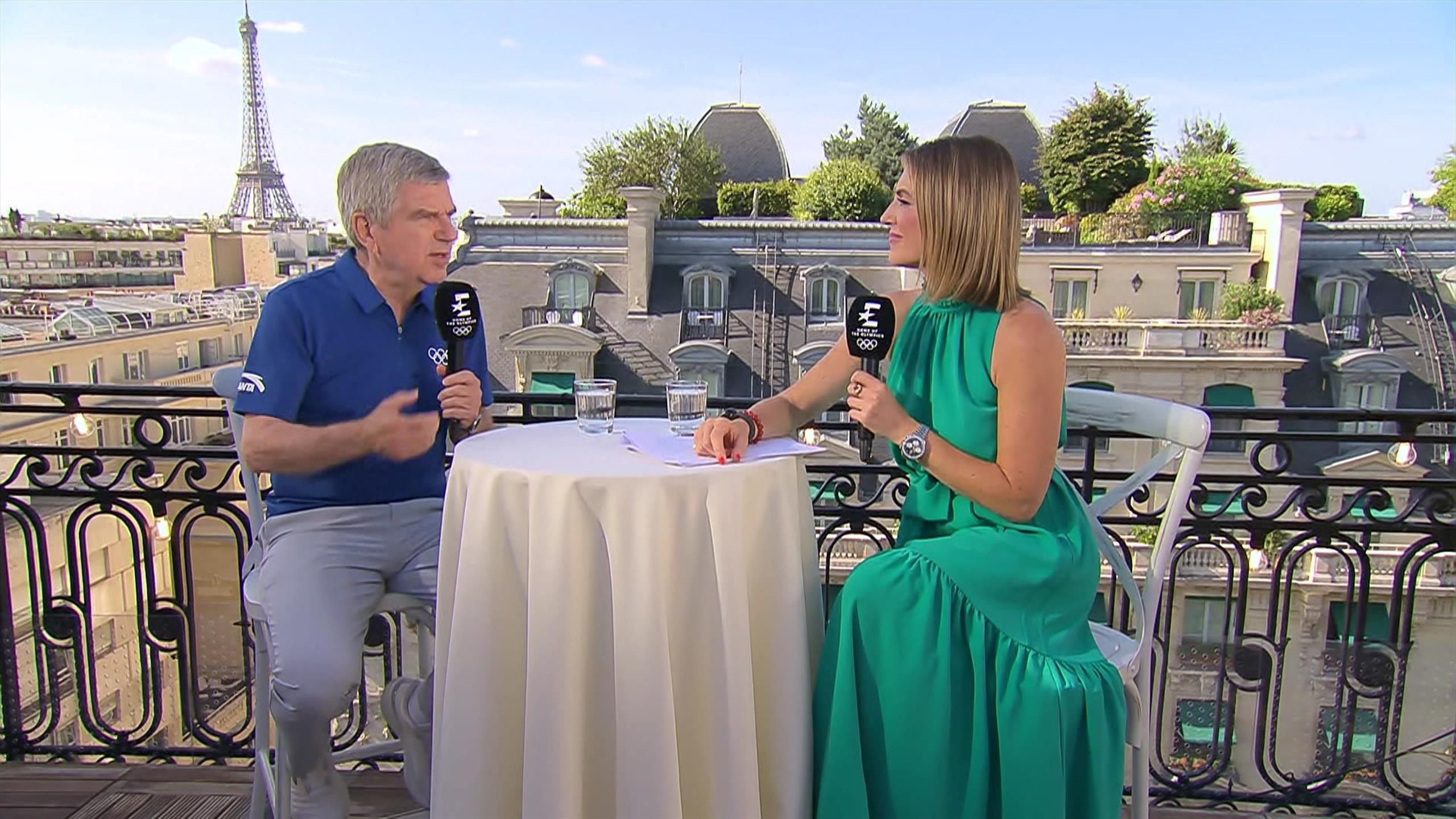 Olympic - Paris 2024 - Interview of Thomas Bach - Olympics video - TNT ...