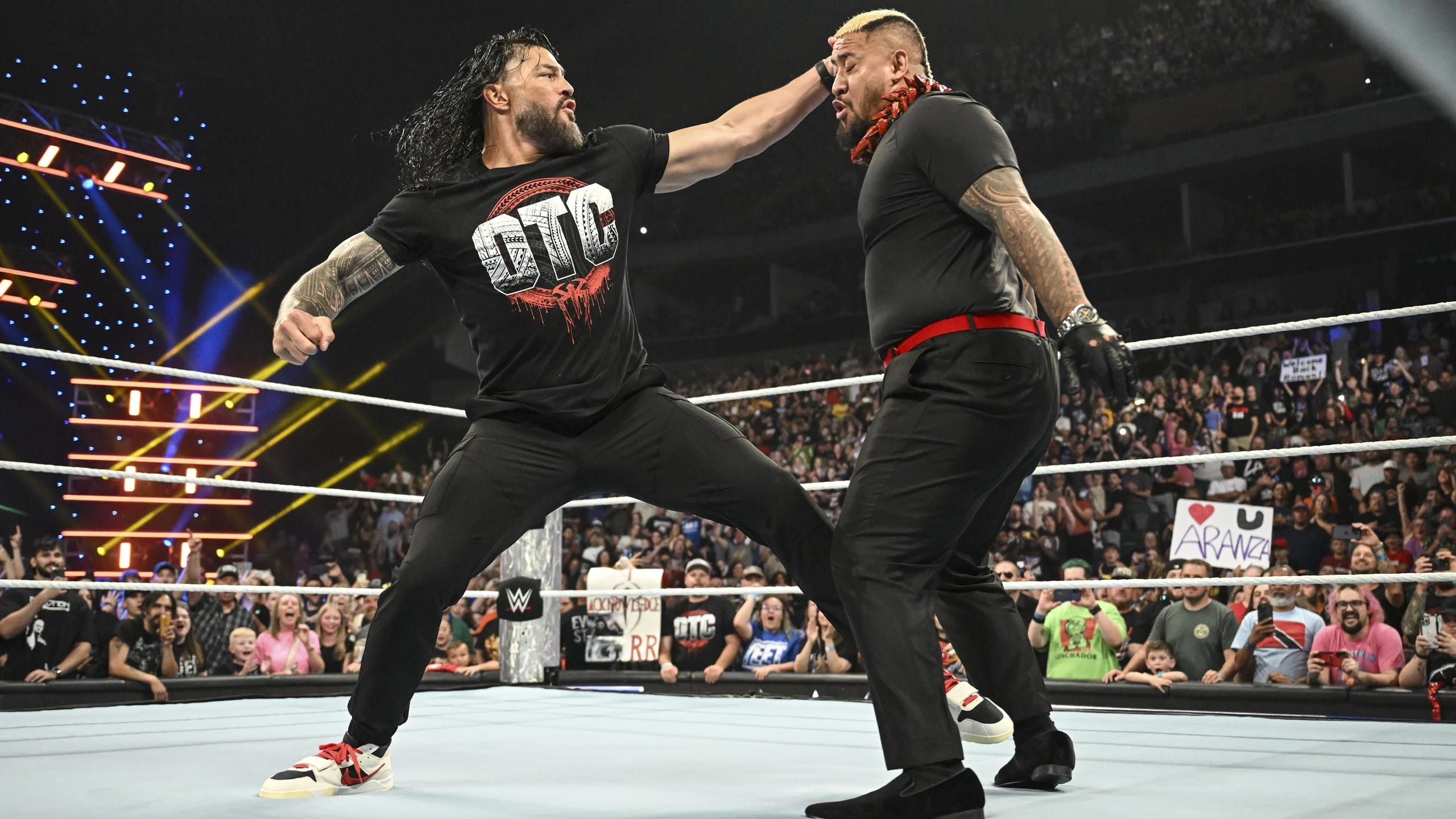 WWE SmackDown: Roman Reigns returns, unleashes wrath on The Bloodline ...